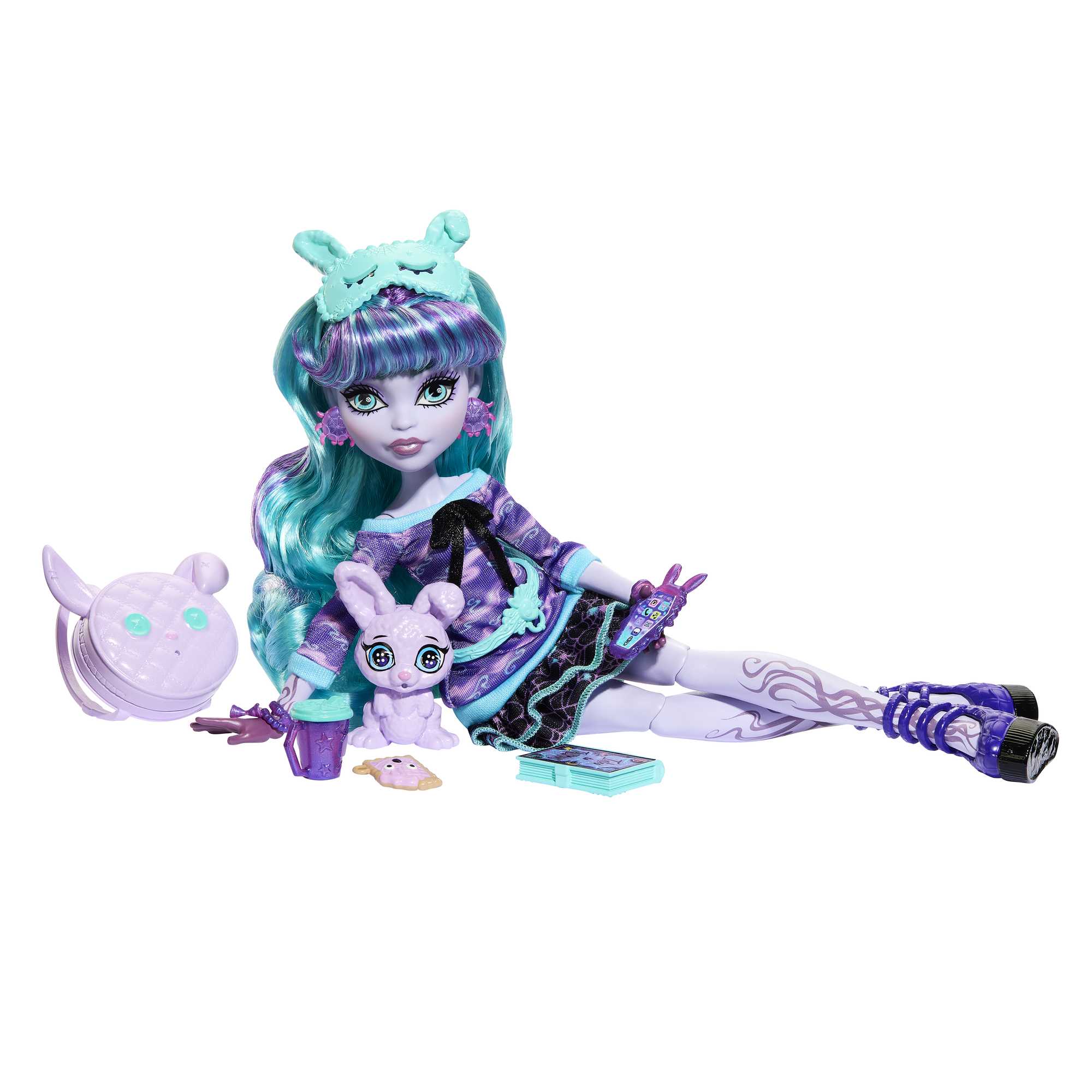 Monster High® Soirée Cris-Jama Twyla, Poupée et Accessoires - Image 5