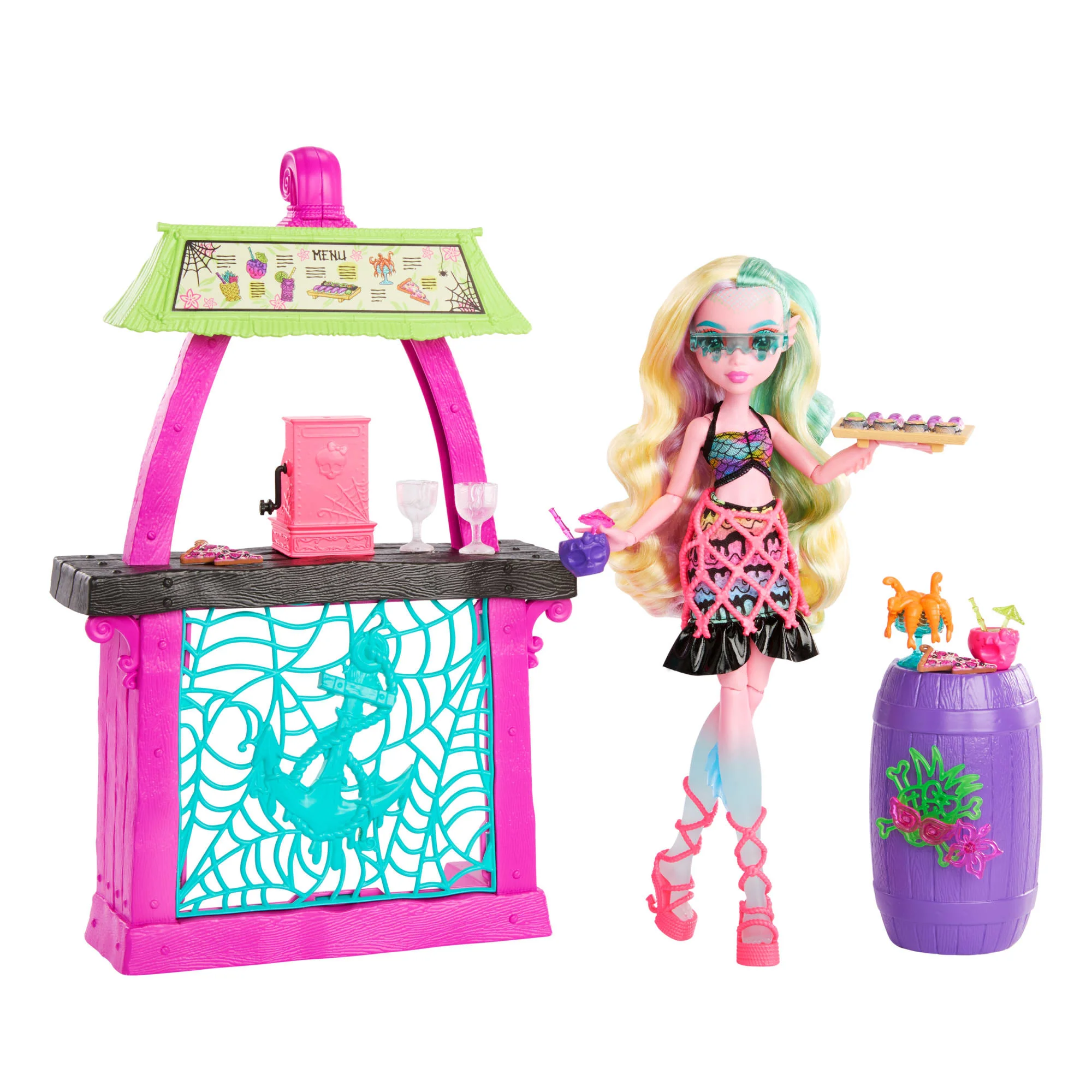 Monster High Coffret Casse-Croûte de L’Île du Paradis de La Peur