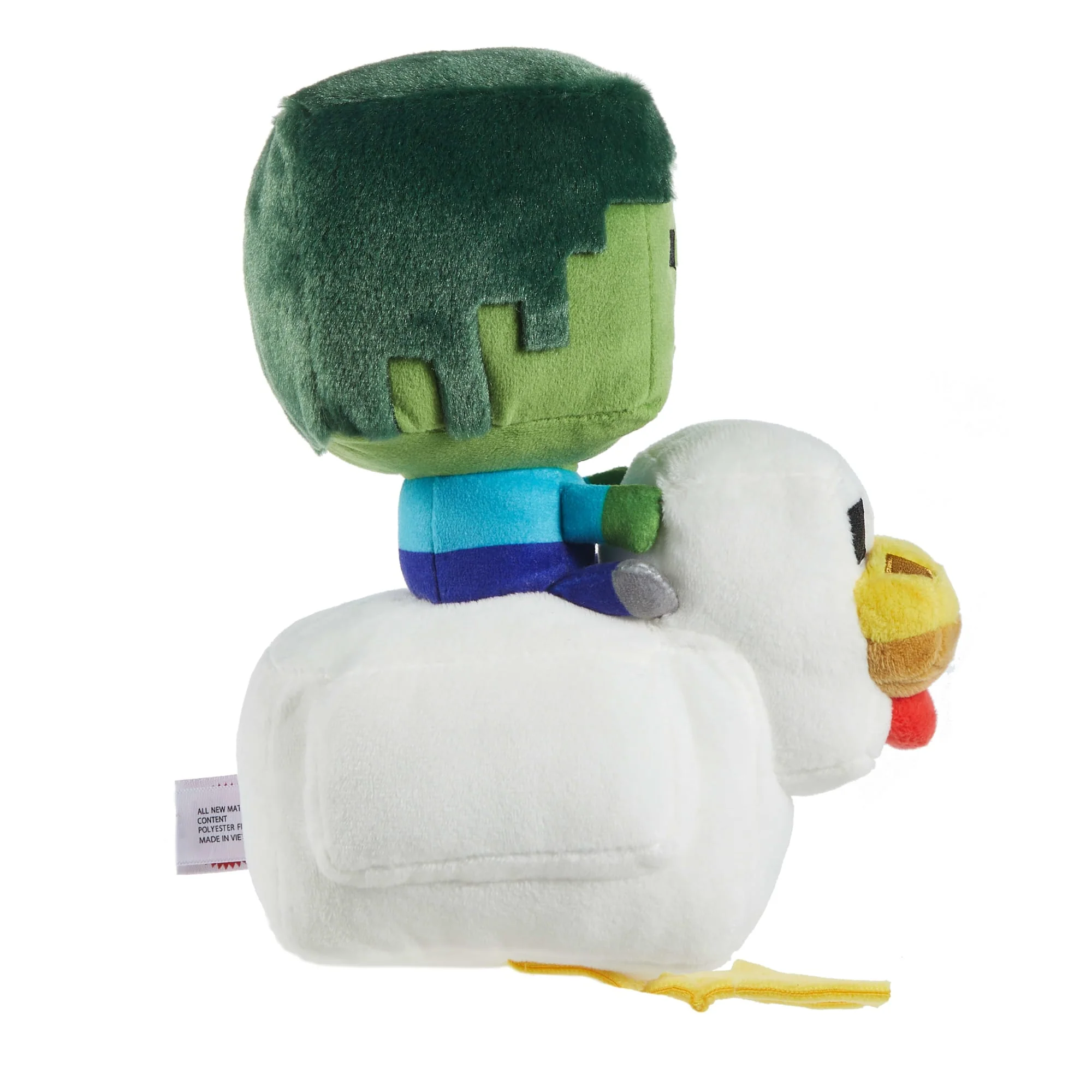 Peluche Minecraft Poulet Zombie Jockey - Image 3