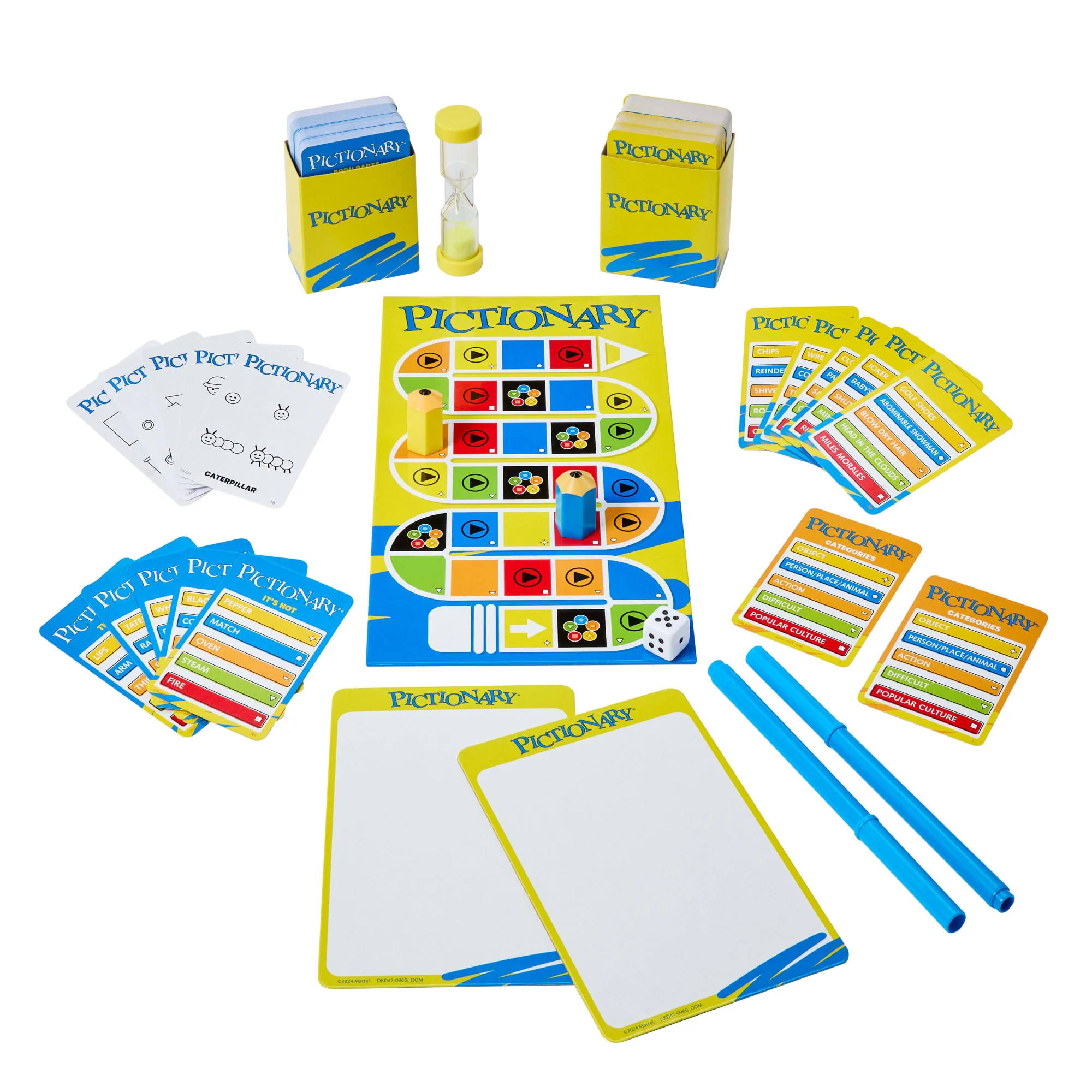 Pictionary Family Board Game For Kids, Adults And Game Night With Erasable Boards And Markers - Image 3