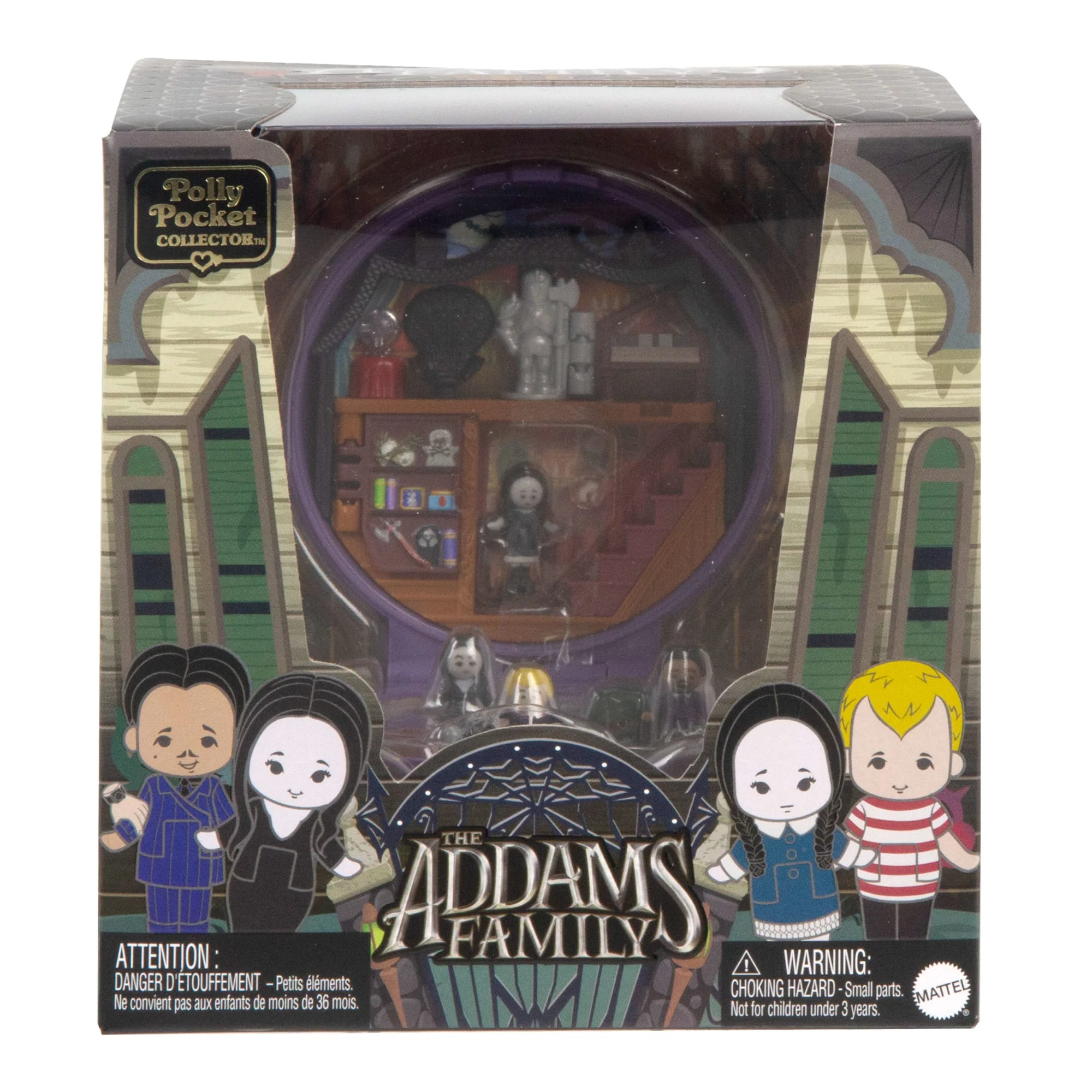 Polly Pocket Collector The Addams Family Compact, Special Edition Dolls And Playset - Image 6
