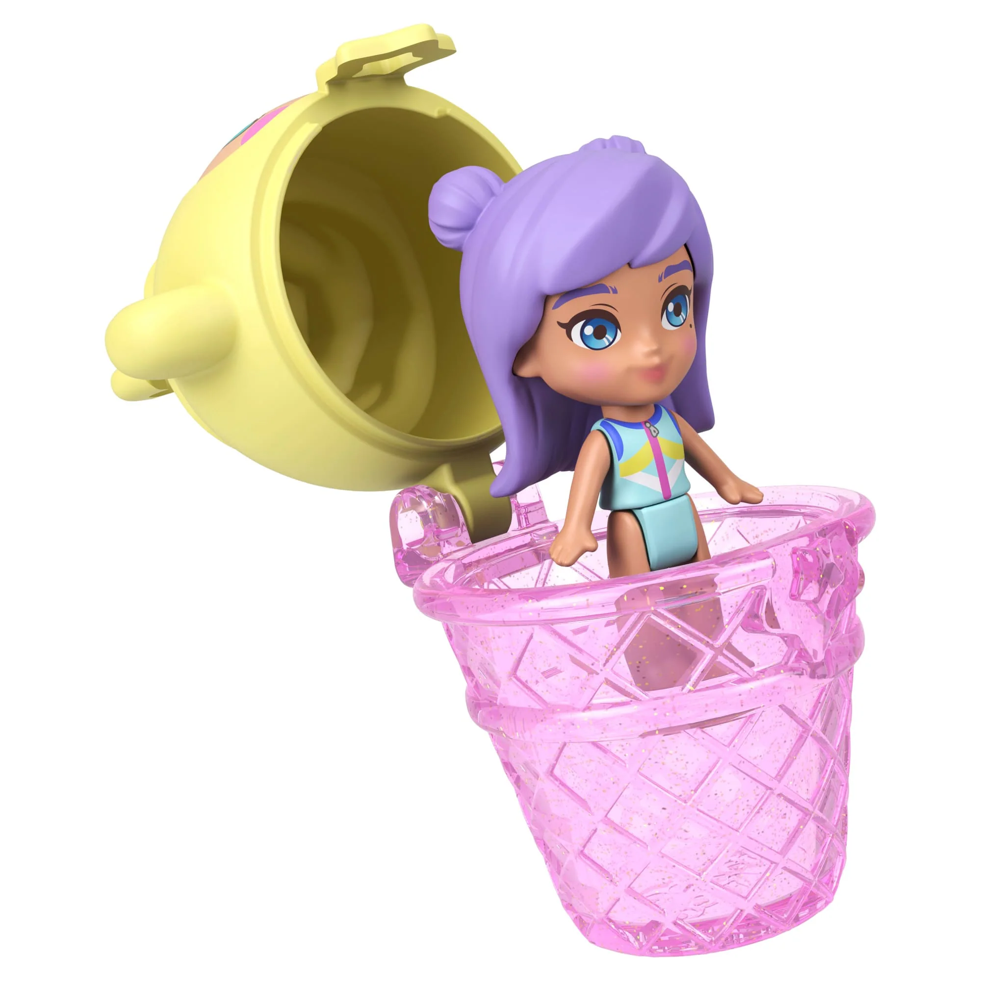 Polly Pocket-Coffret Ananas et Ouistiti-Jouet de Voyage - Image 2