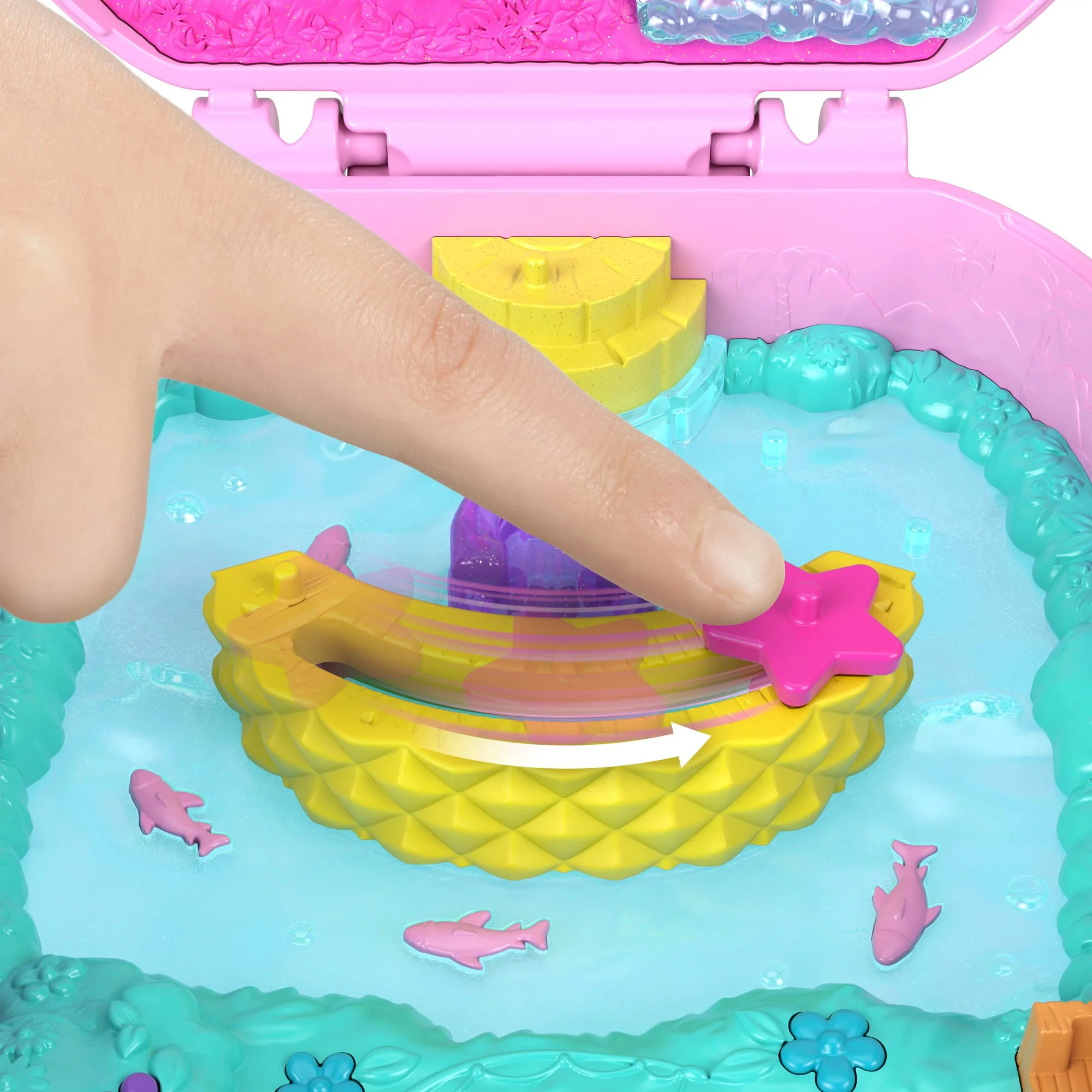 Polly Pocket-Coffret Ananas et Ouistiti-Jouet de Voyage - Image 4