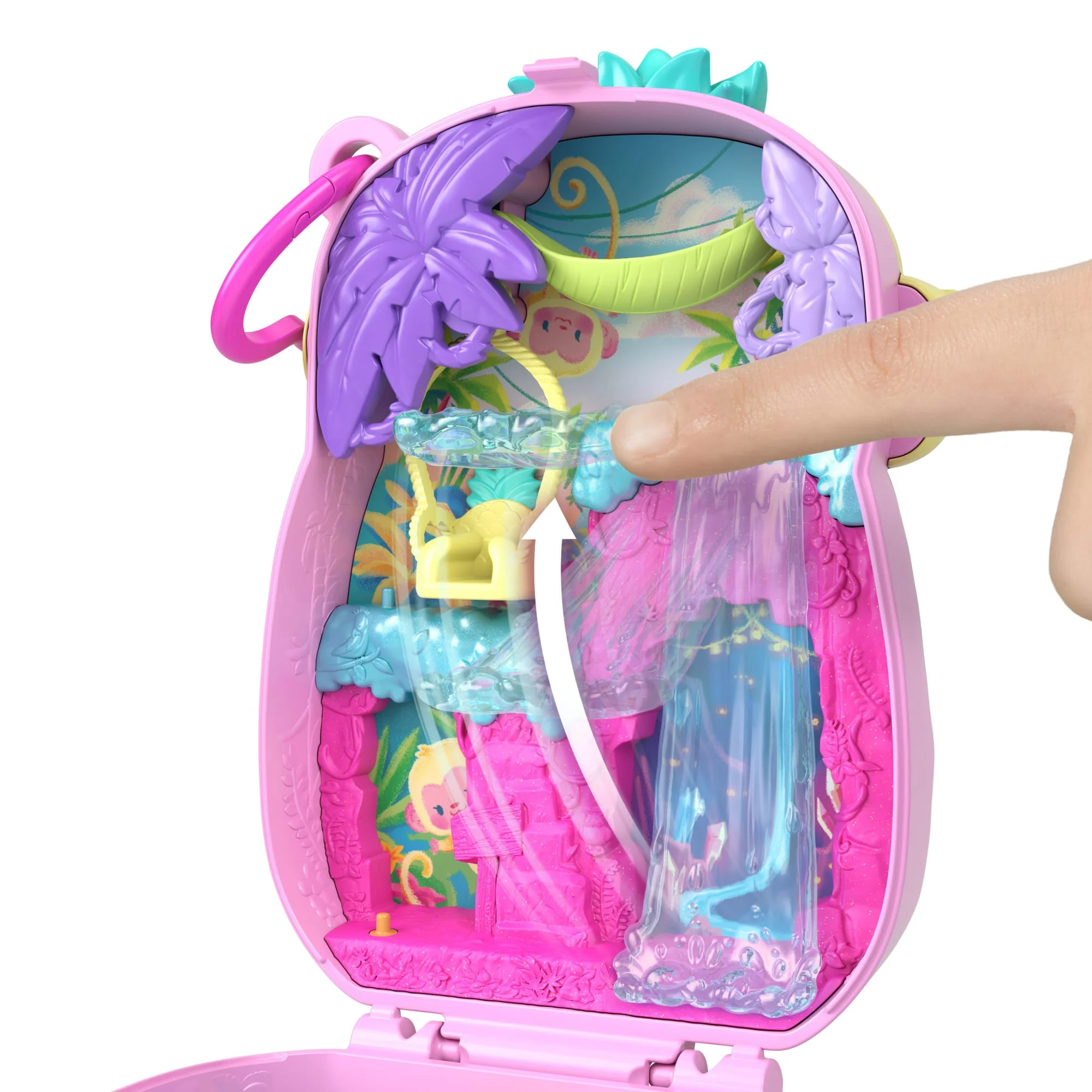 Polly Pocket-Coffret Ananas et Ouistiti-Jouet de Voyage - Image 6