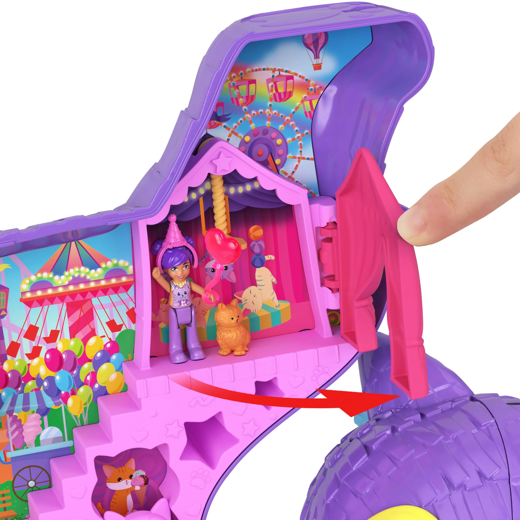 Polly Pocket Coffret de Jeu Chaton Festif - Image 4