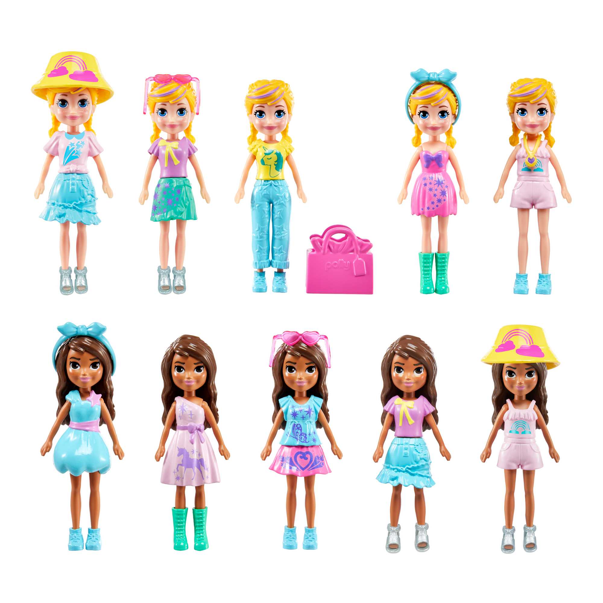 Polly Pocket Coffret de Jeu Studio Glamour, 2 Poupées, 19 Access. - Image 5