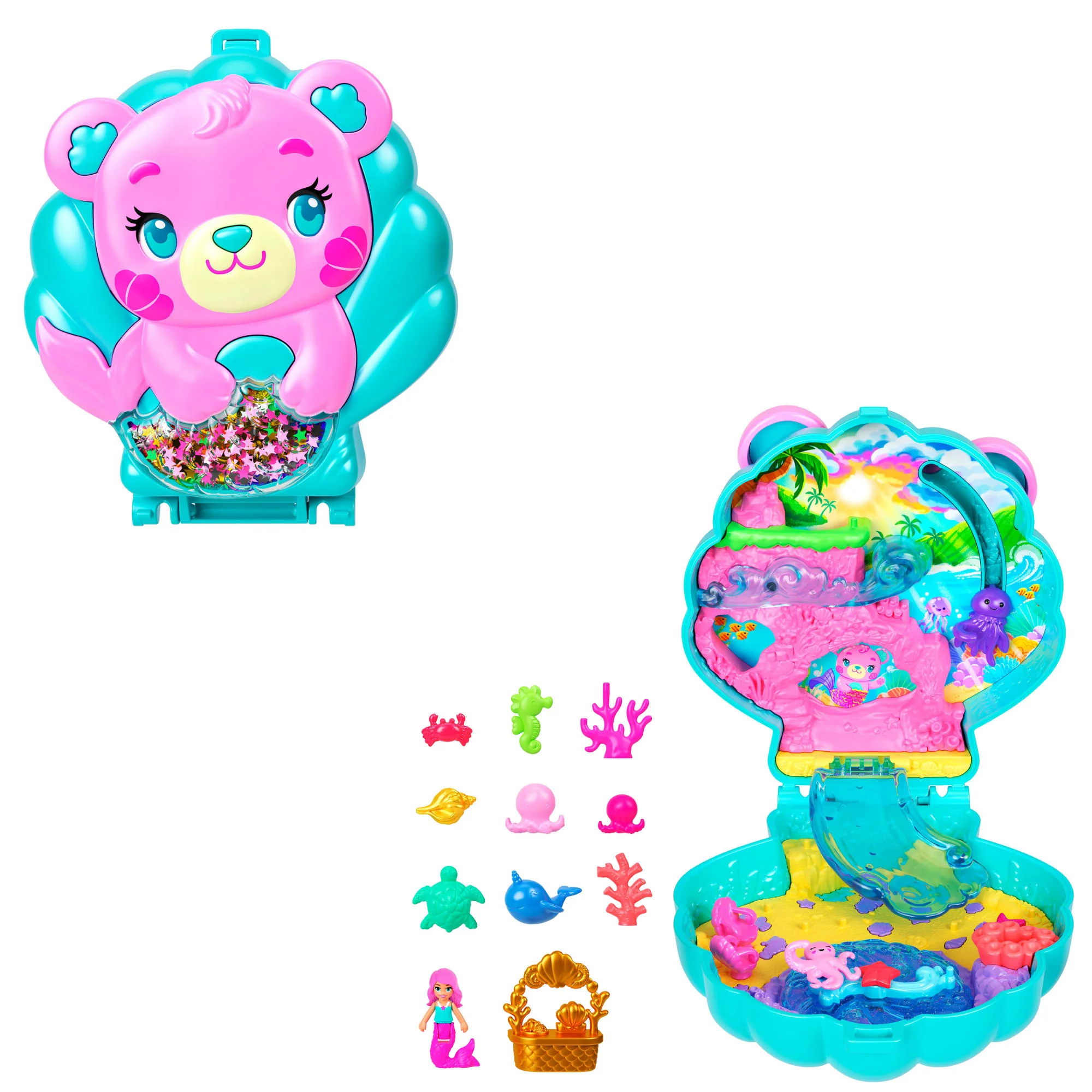 Polly Pocket Coffret Île des Paillettes