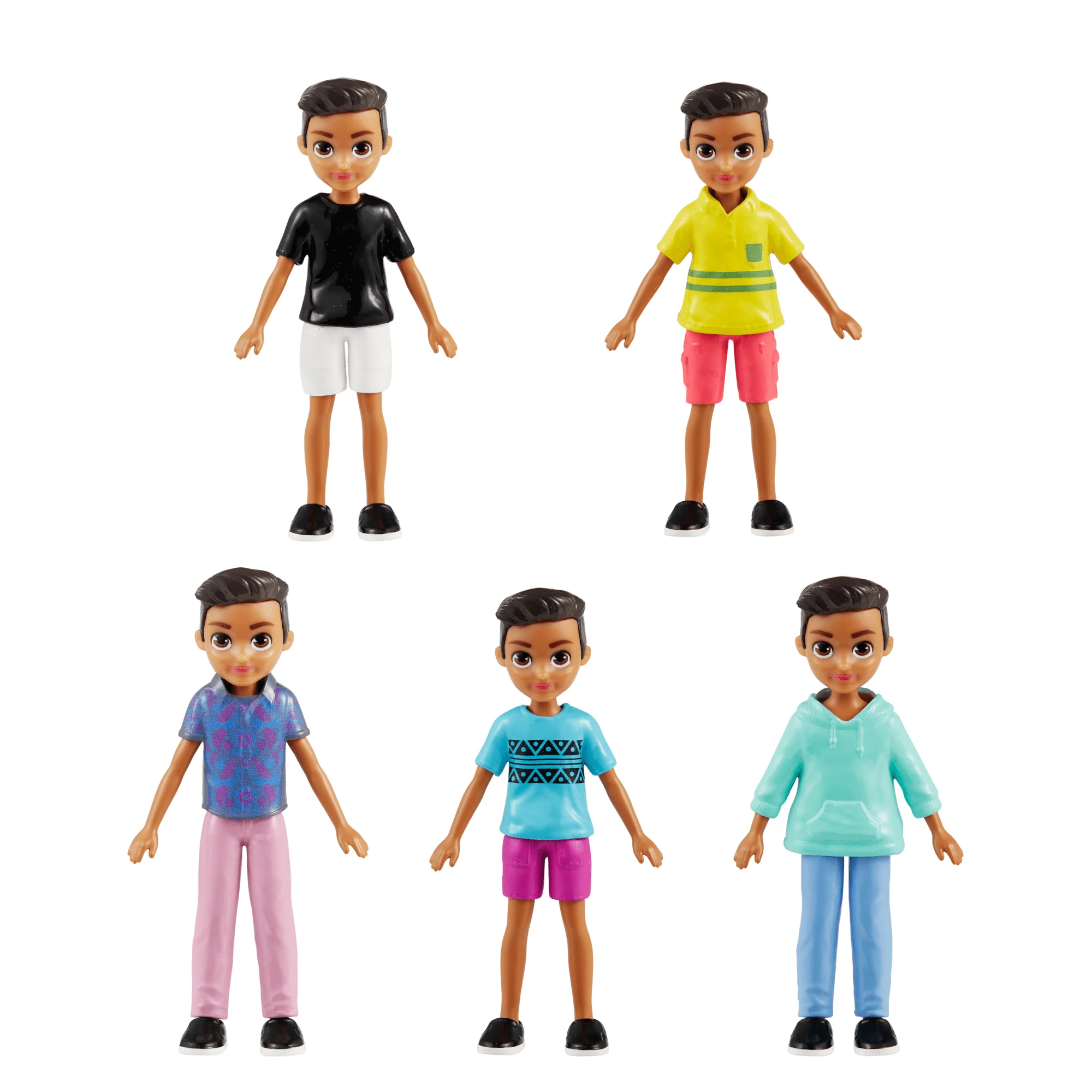 Polly Pocket Coffret Mode Aventures à Rio, 4Poupées, 49Éléments - Image 3