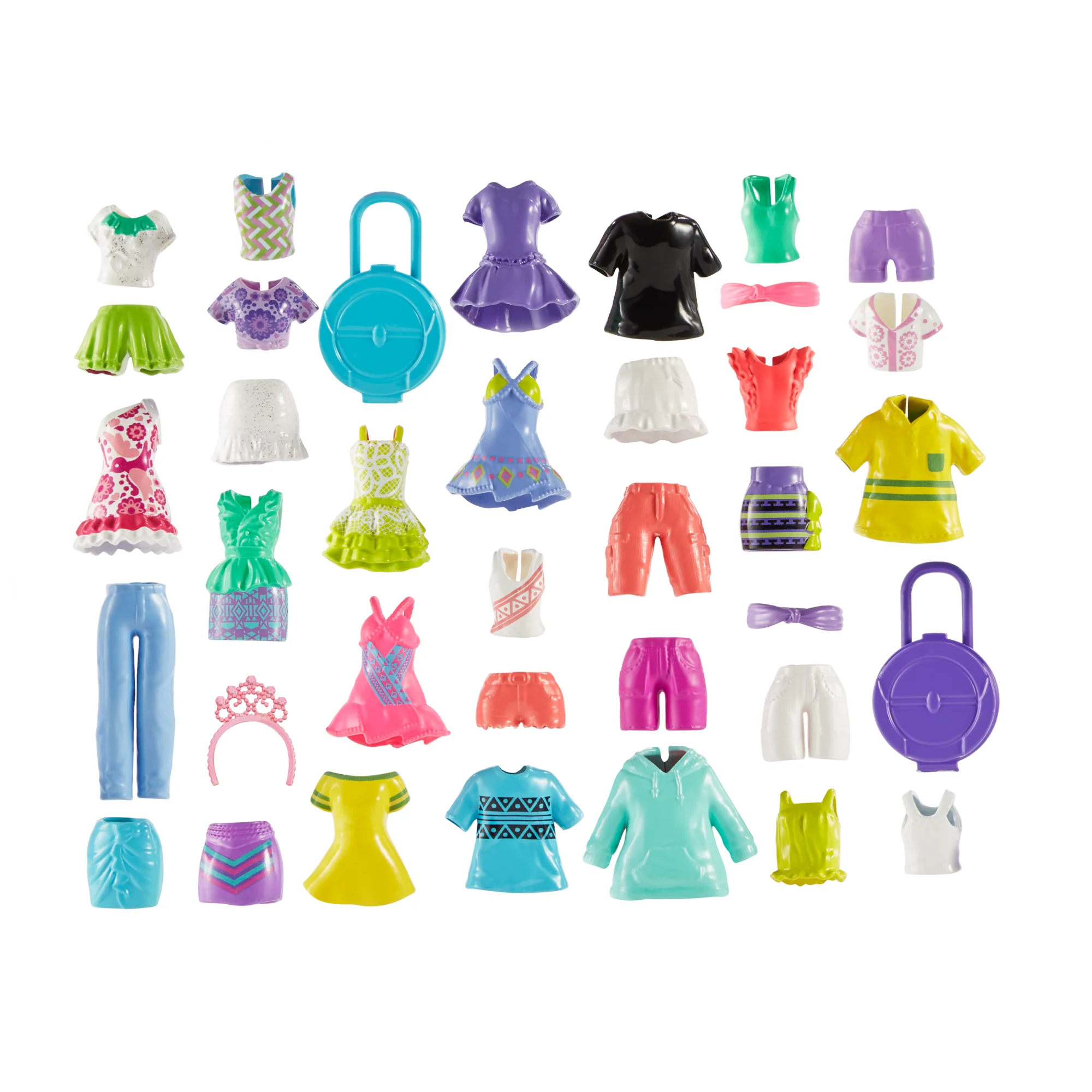 Polly Pocket Coffret Mode Aventures à Rio, 4Poupées, 49Éléments - Image 4