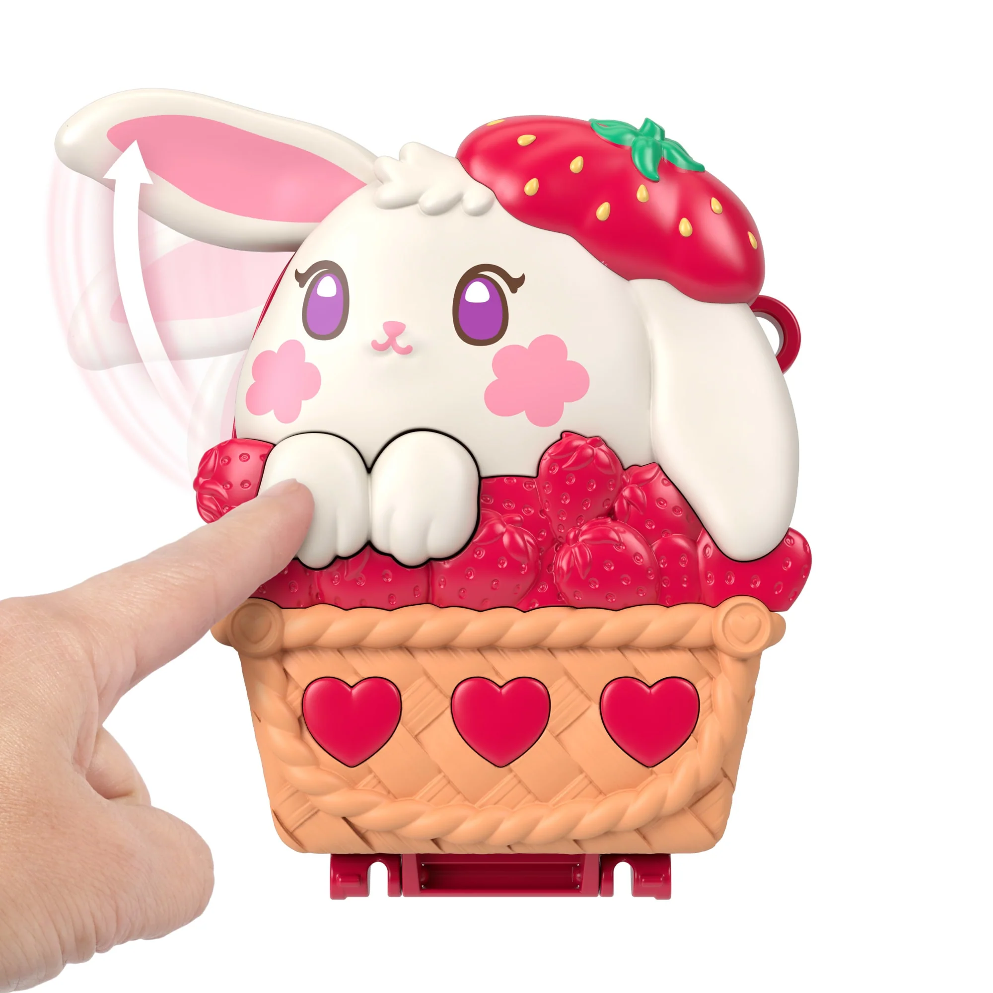 Polly Pocket-Coffret Pique-Nique du Lapin-Jouet de Voyage - Image 3
