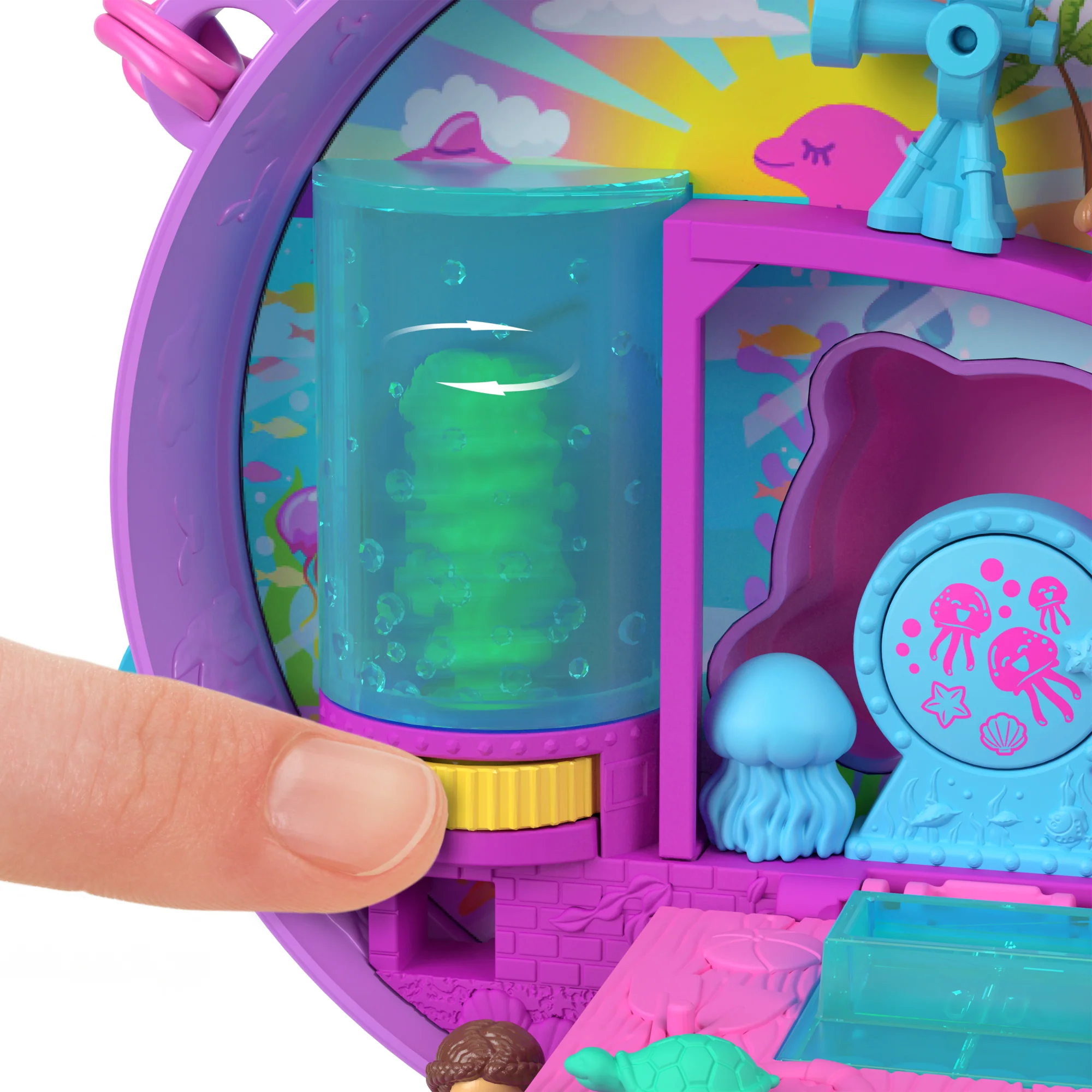 Polly Pocket Coffret Sauvetage du Dauphin, 2Micro-Poupées, Anim. - Image 5