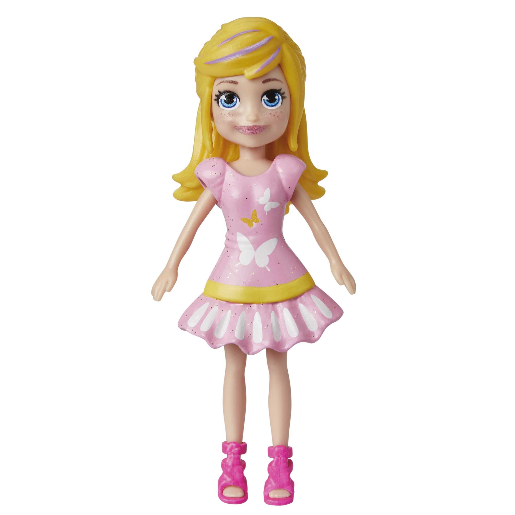 Polly Pocket Coffret Poupée et 18 Accessoires, Chiot et Thème Floral - Image 2