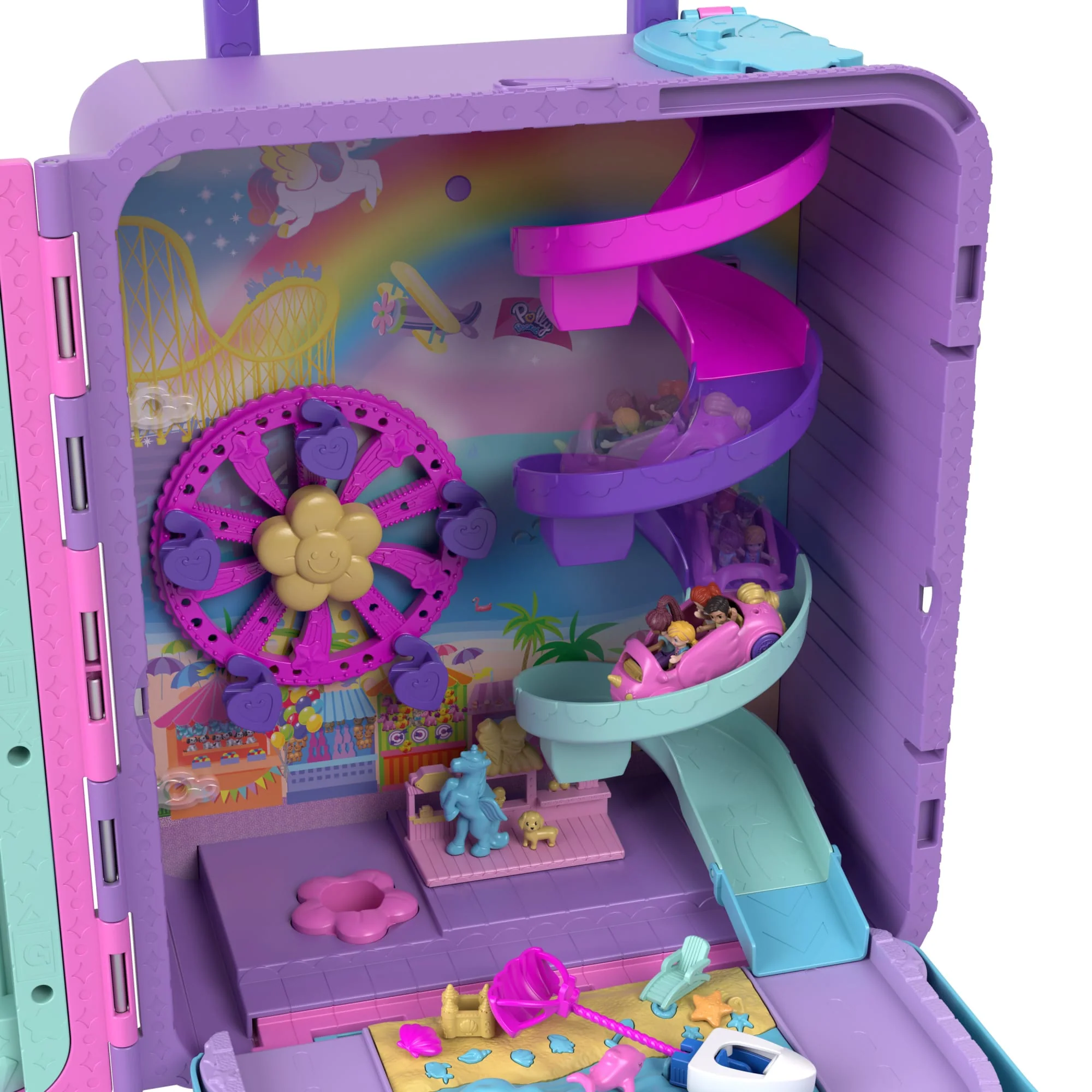 Polly Pocket-Coffret Valise Polly Pocket Pollyville - Image 5