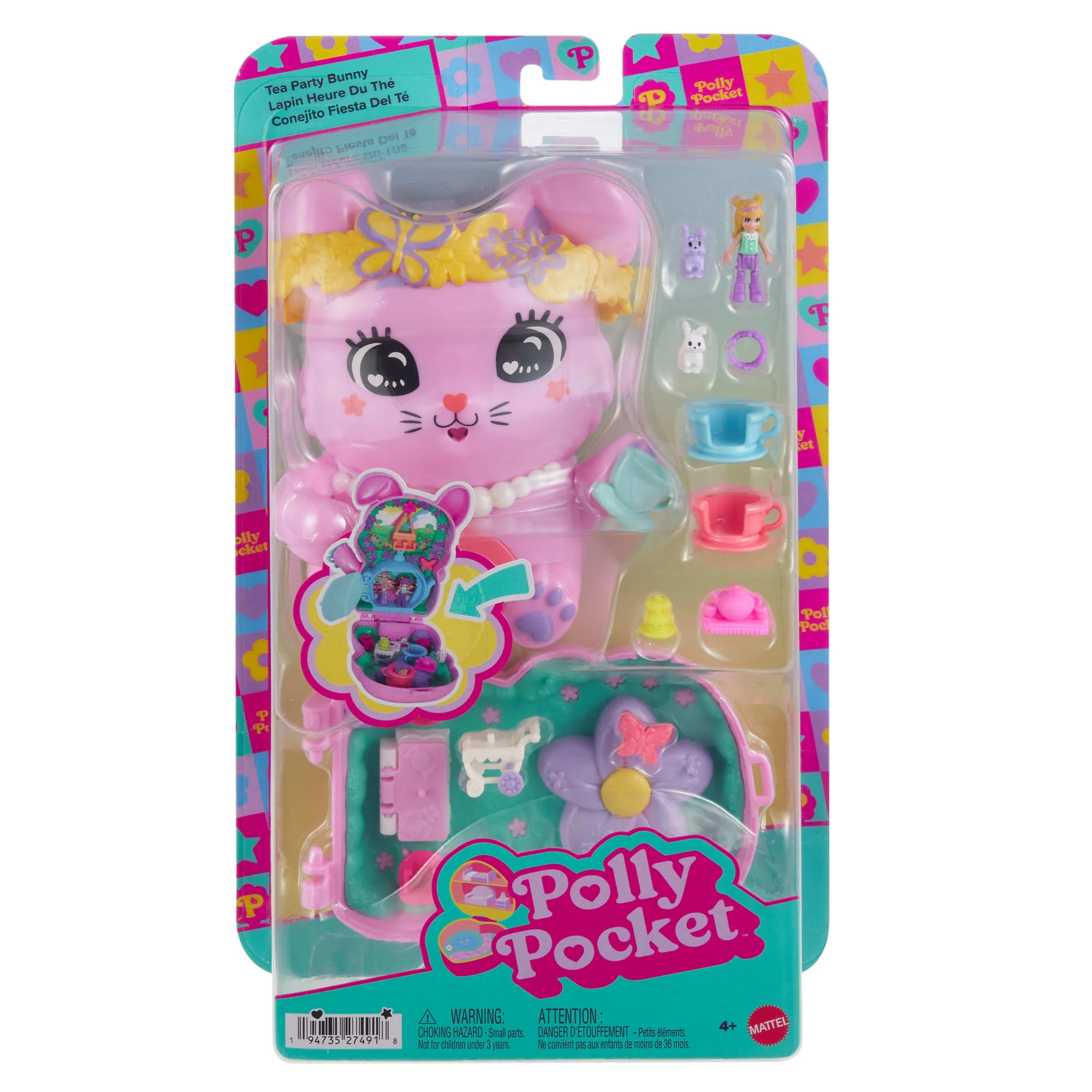 Polly Pocket Compacto Coelhinho Festa do Chá Compacto Coelhinho Festa do Chá - Image 6