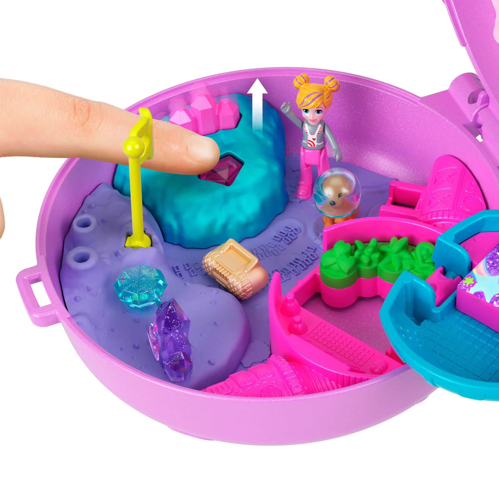 Polly Pocket Conjunto de Brinquedo Compacto do Planeta Polly - Image 4