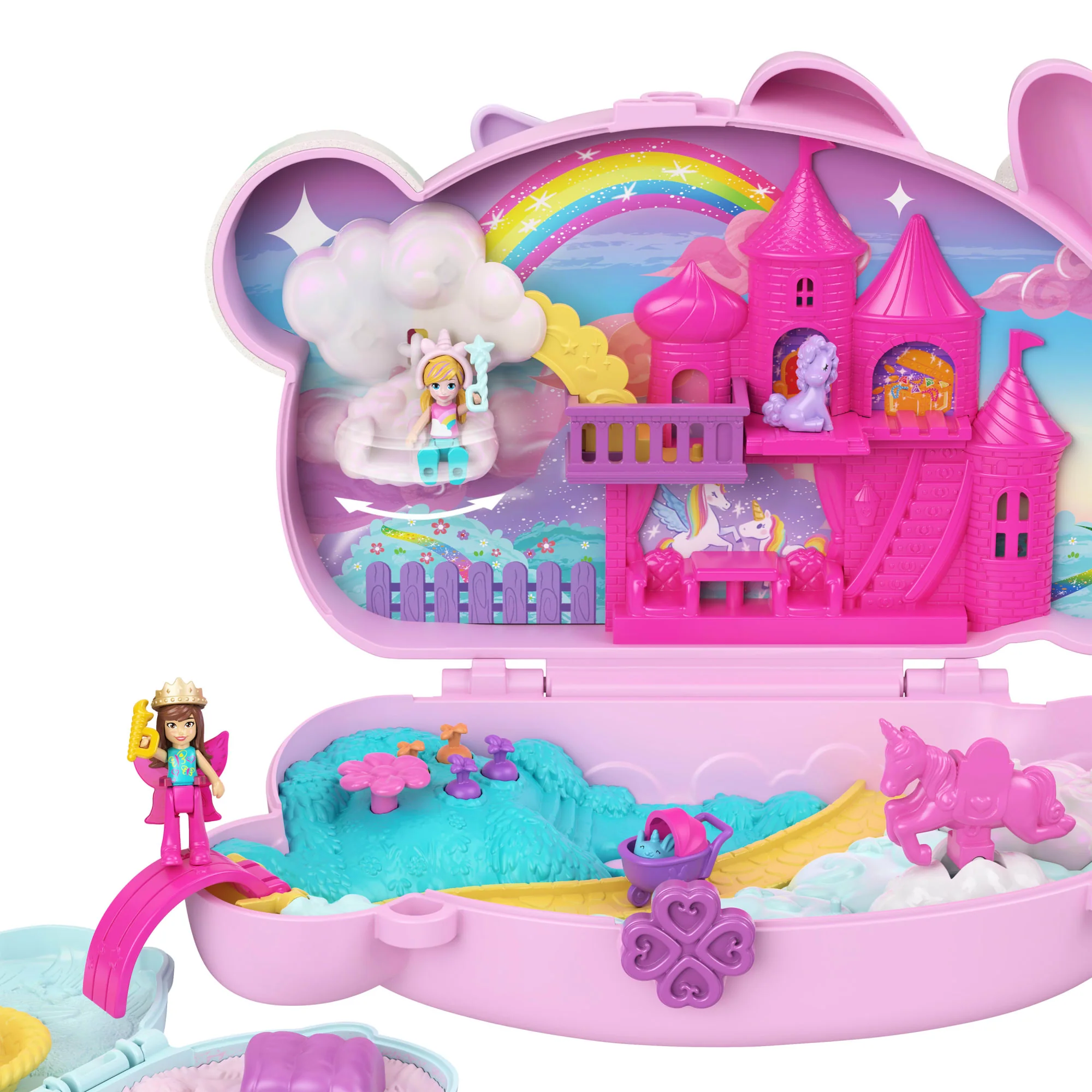 Polly Pocket Conjunto de Brinquedo Compacto Me Leve Con Você - Image 5
