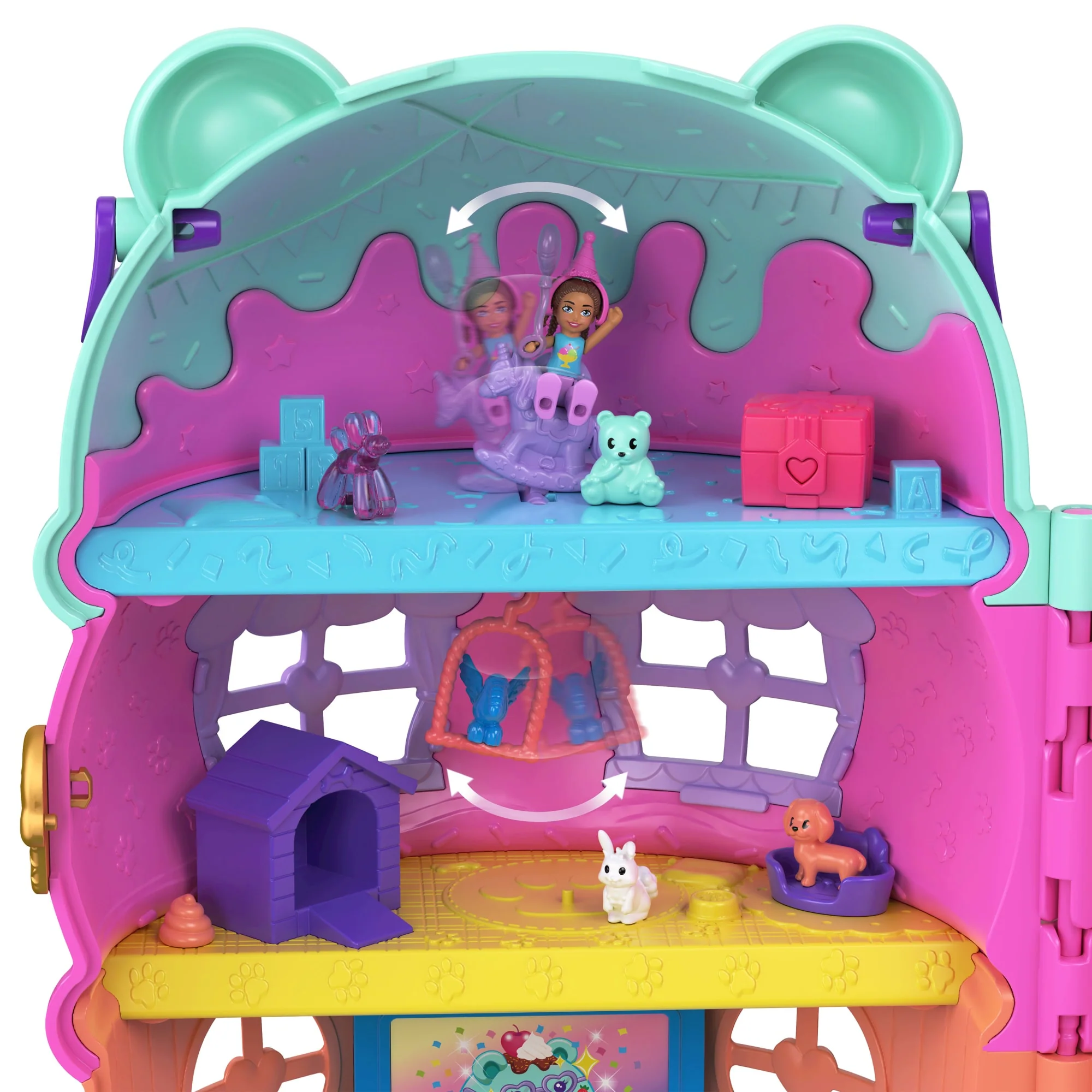 Polly Pocket Conjunto de Brinquedo Estrojo Casa de Sorvete - Image 5