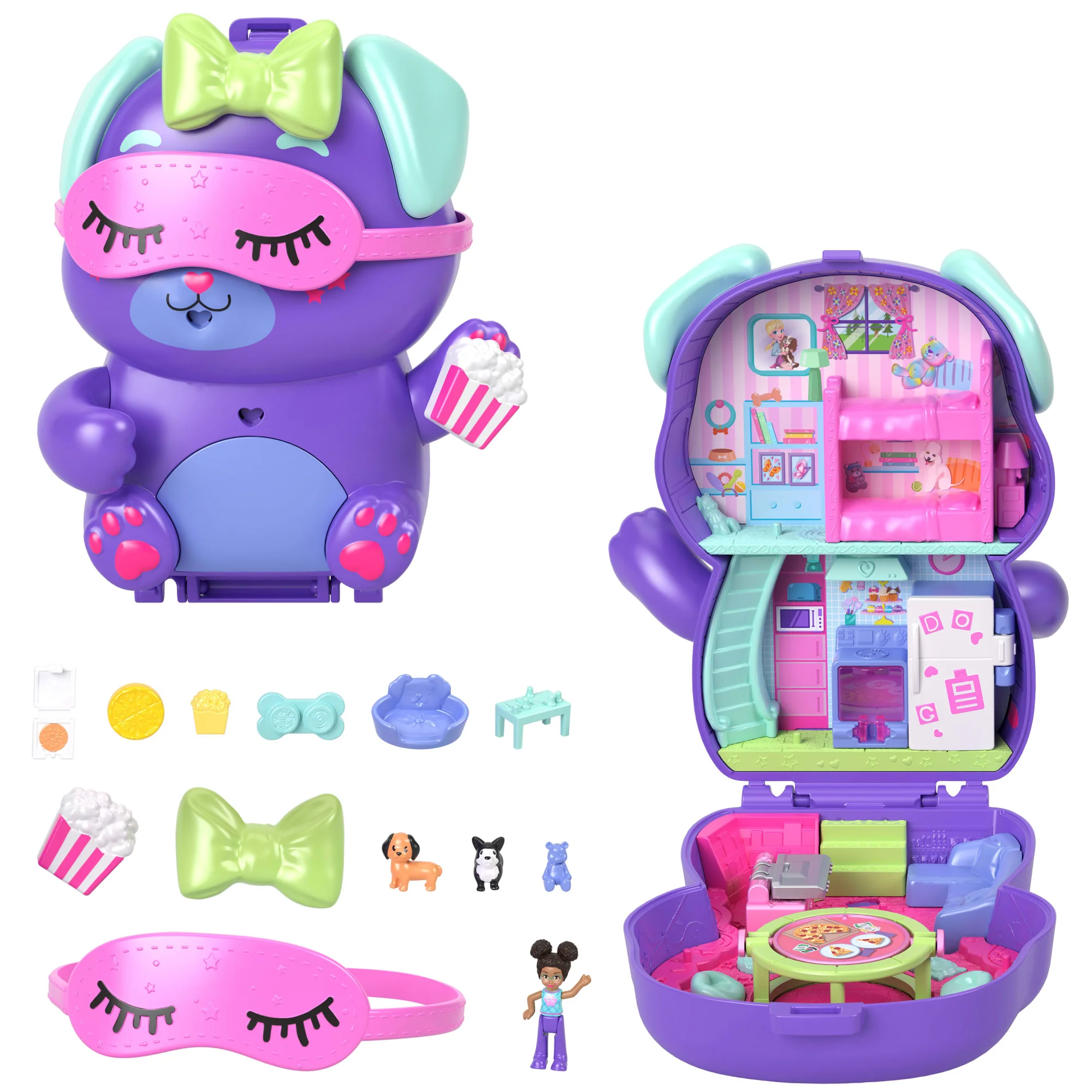 Polly Pocket Conjunto de Brinquedo Mundo dos Estrojos de Polly