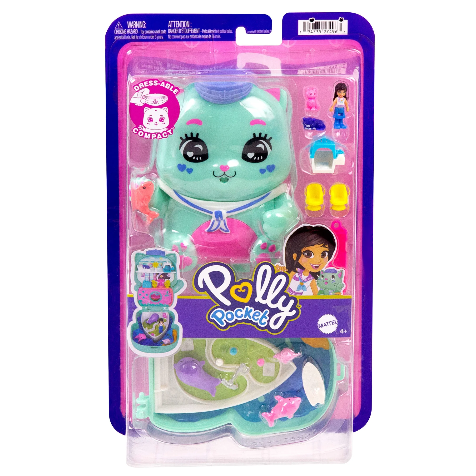 Polly Pocket Conjunto de Brinquedo Mundo dos Estrojos de Polly - Image 8