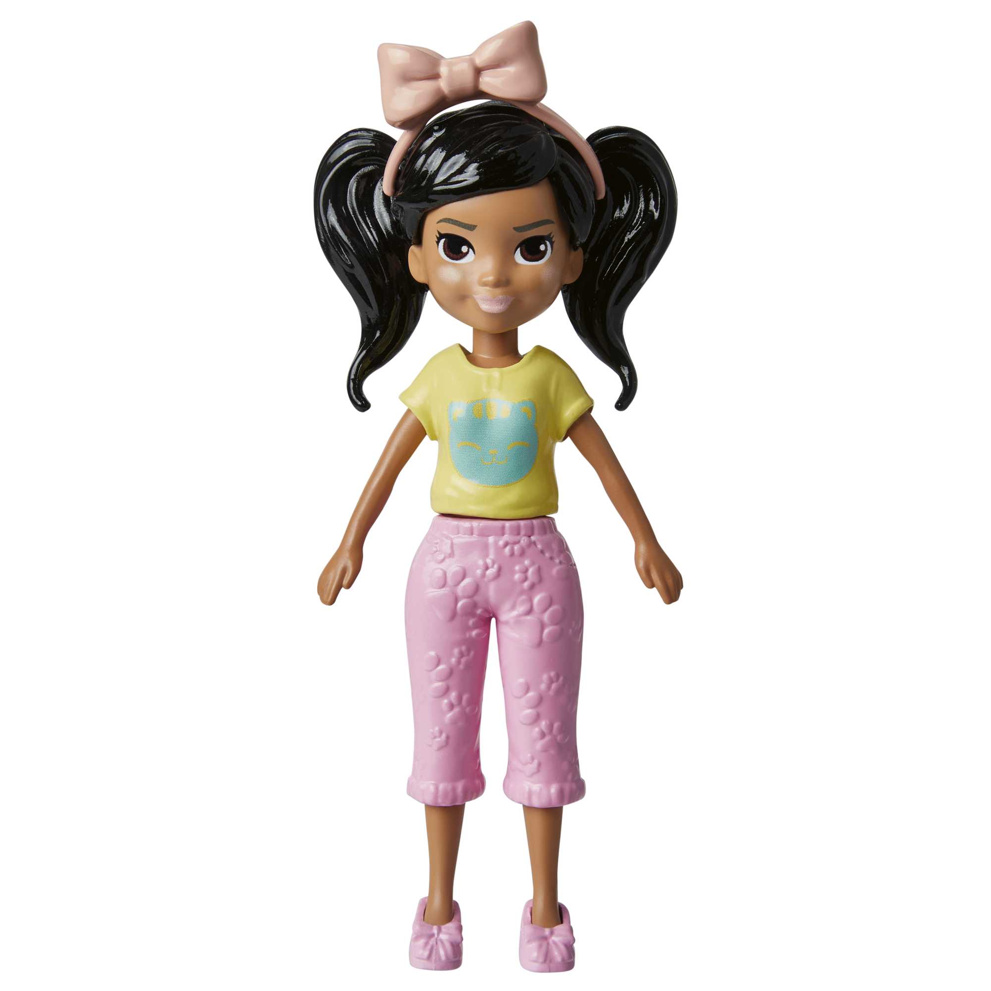 Polly Pocket Conjunto de Brinquedo Pacote de Modas Festa de Pijamas Elemento Surpresa - Image 4
