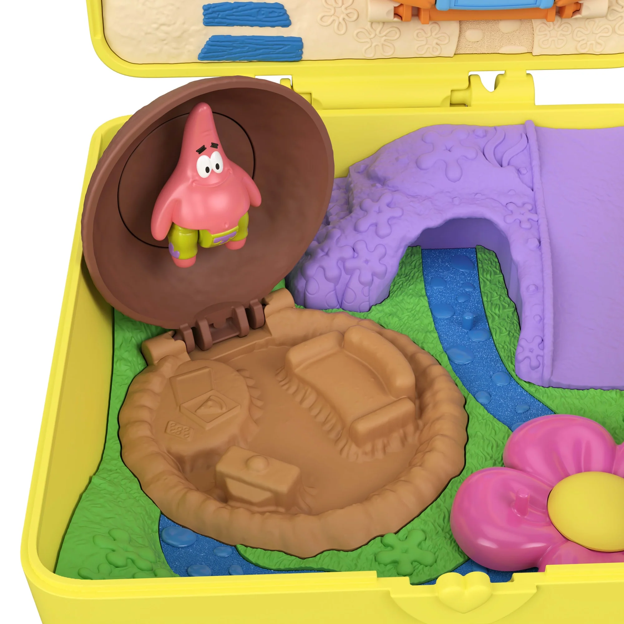Polly Pocket Conjunto de Brinquedo Polly pocket conjunto de brinquedo compacto bob esponja - Image 4