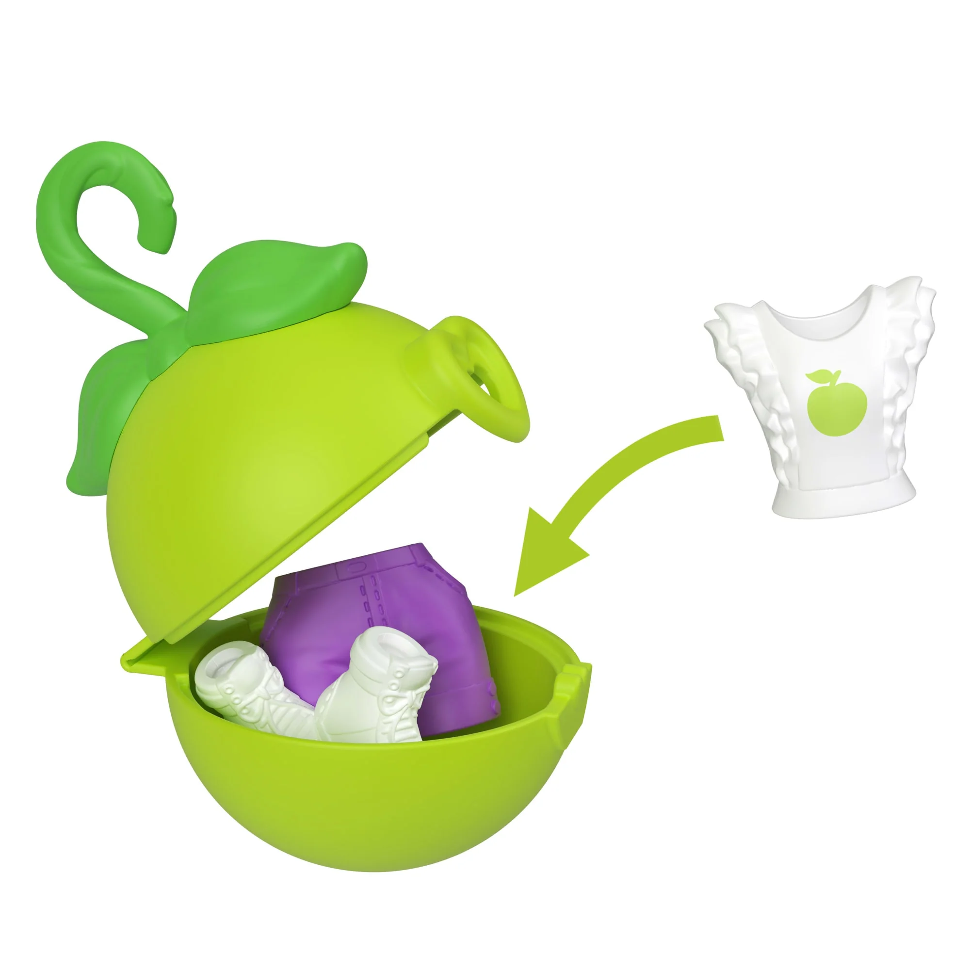 Polly Pocket Dolls & Pets, Keychain Style Kit, Fruit Fashions And Charm Accessories - Image 5