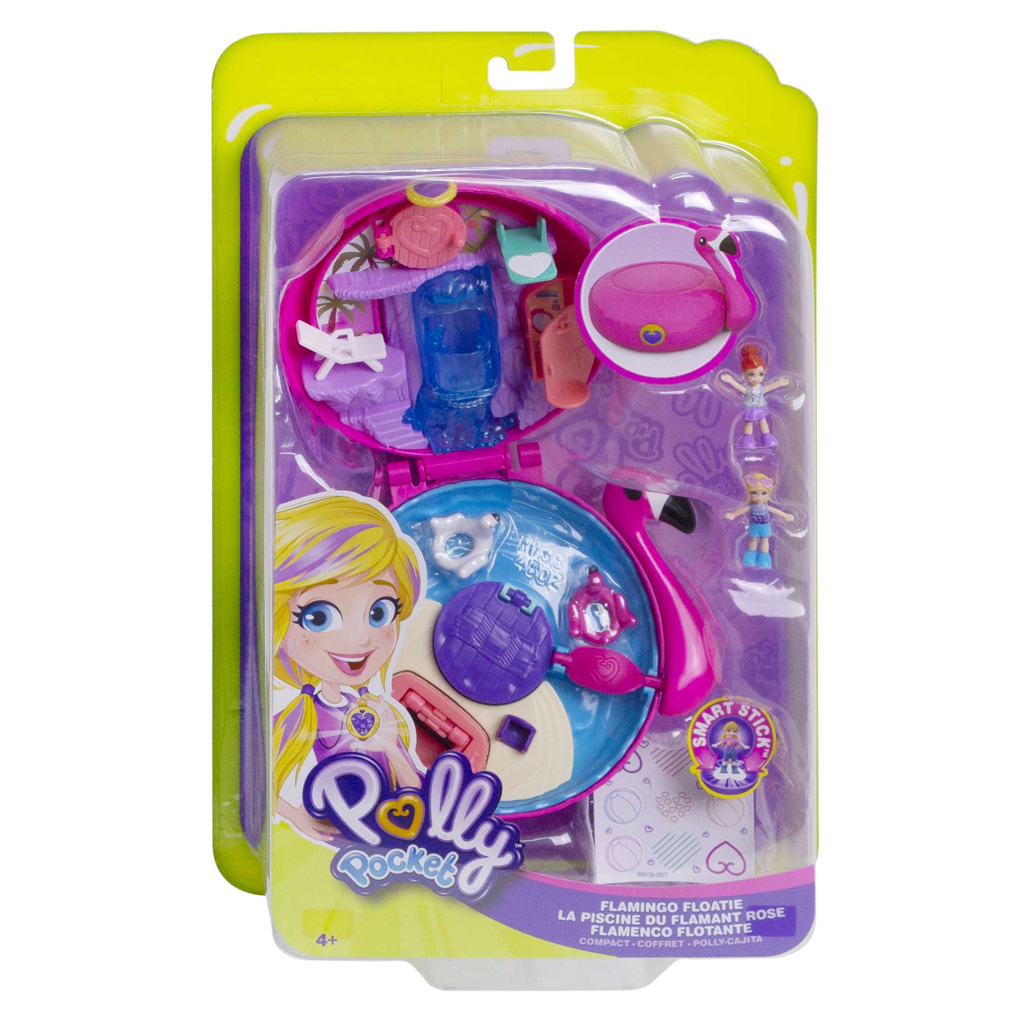 Polly Pocket Pocket World Flamingo Floatie Compact - Image 6