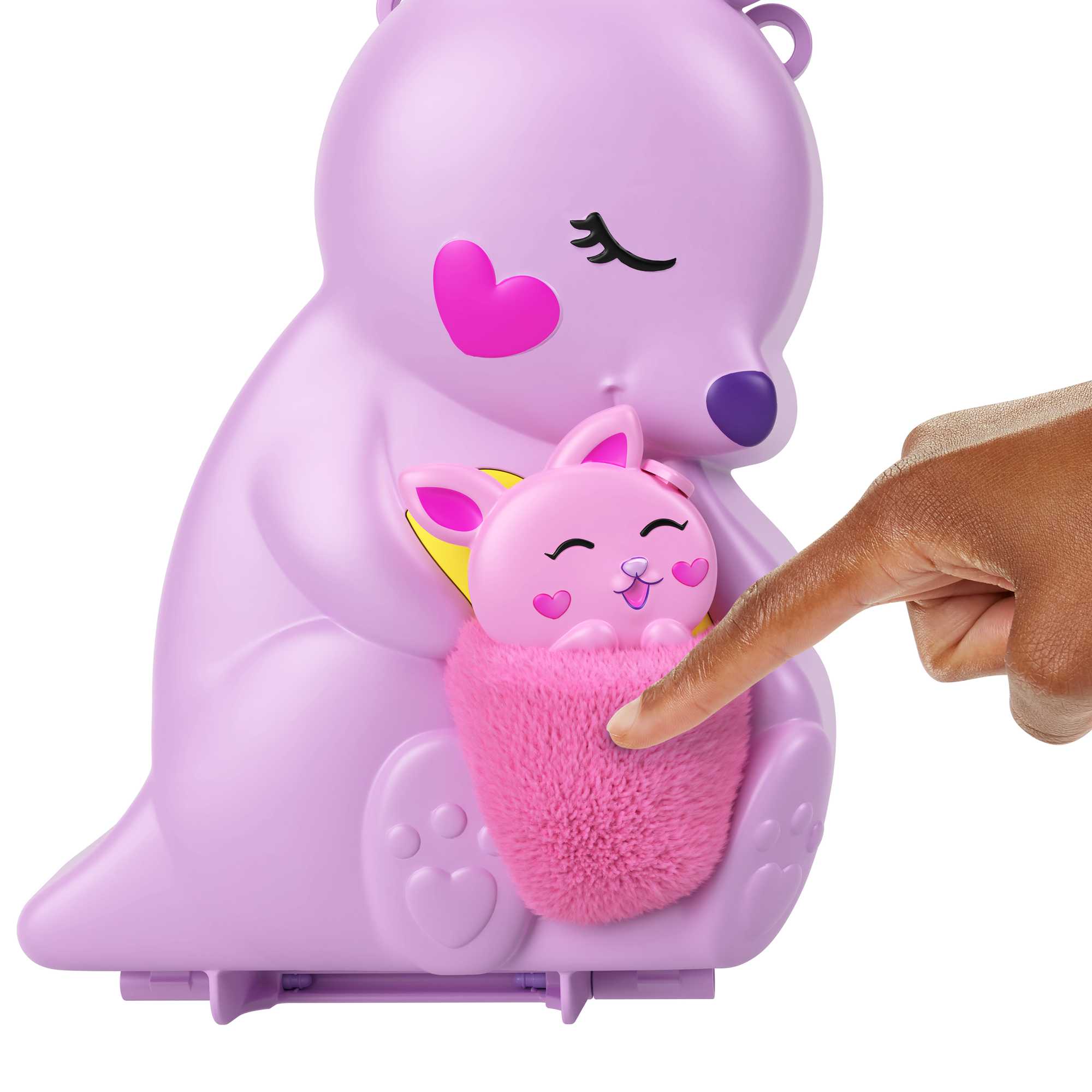 Polly Pocket Sac à Main Mama et Joey Kangourou, 2 Poupées - Image 3