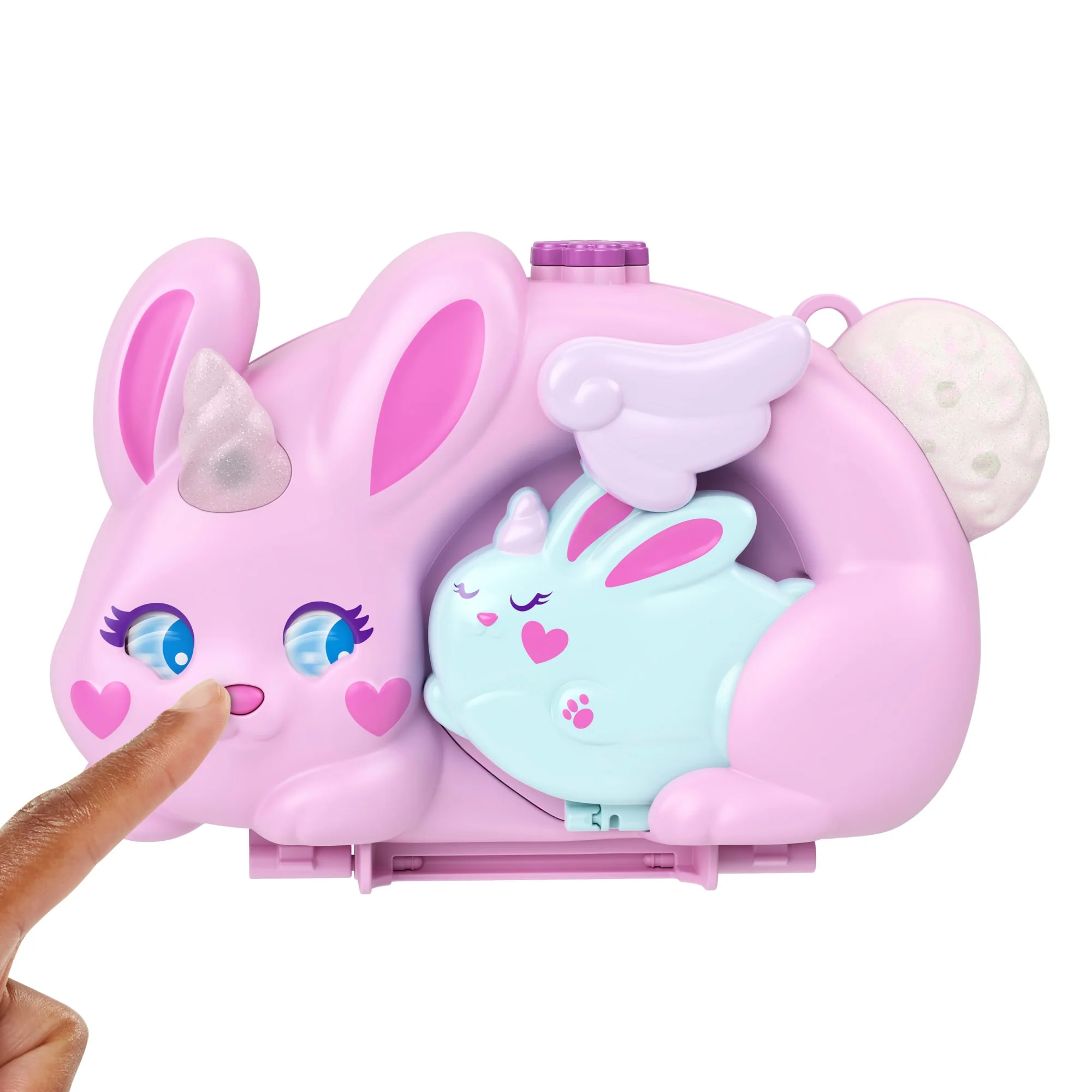 Polly Pocket Set de Juego Compacto Erizo Mamá y Bebé - Image 3