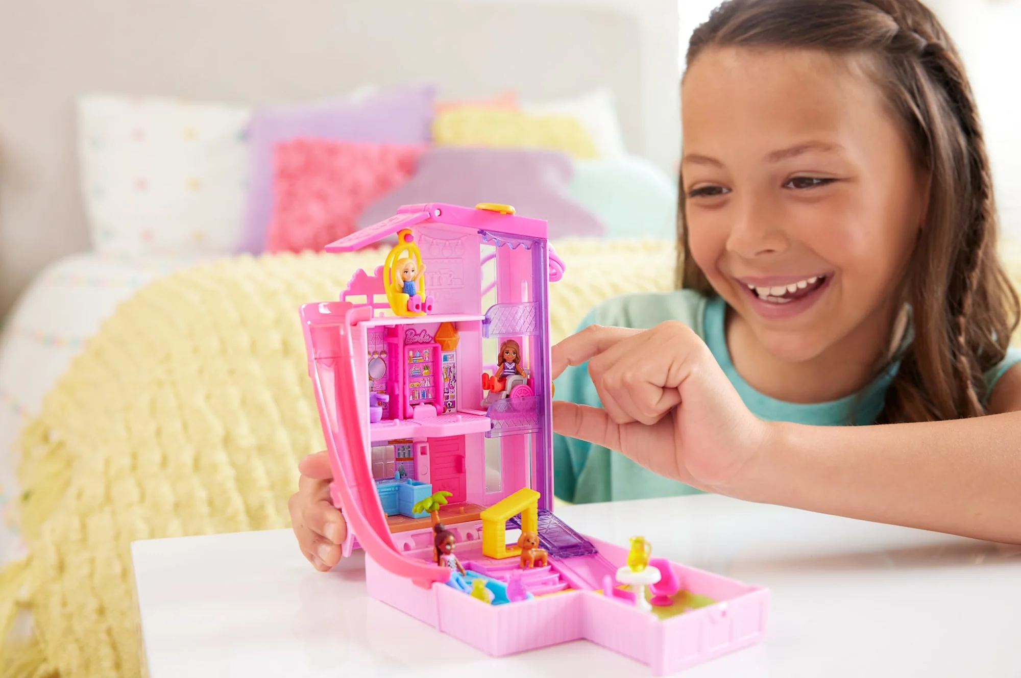 Polly Pocket Set de Juego Compacto Mundo Sorpresa Barbie - Image 2