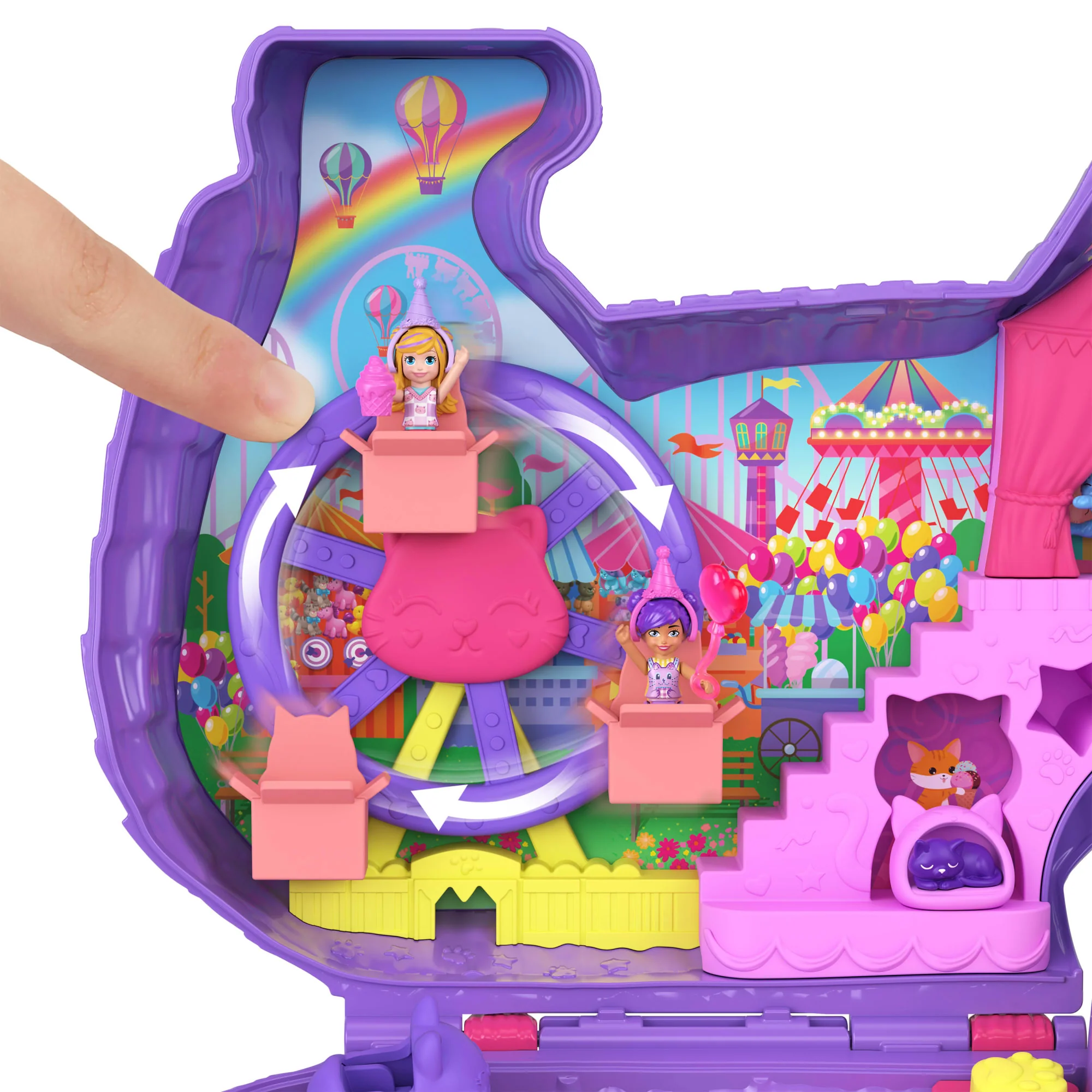 Polly Pocket Set de Juego Compacto Piñata Gatito - Image 3