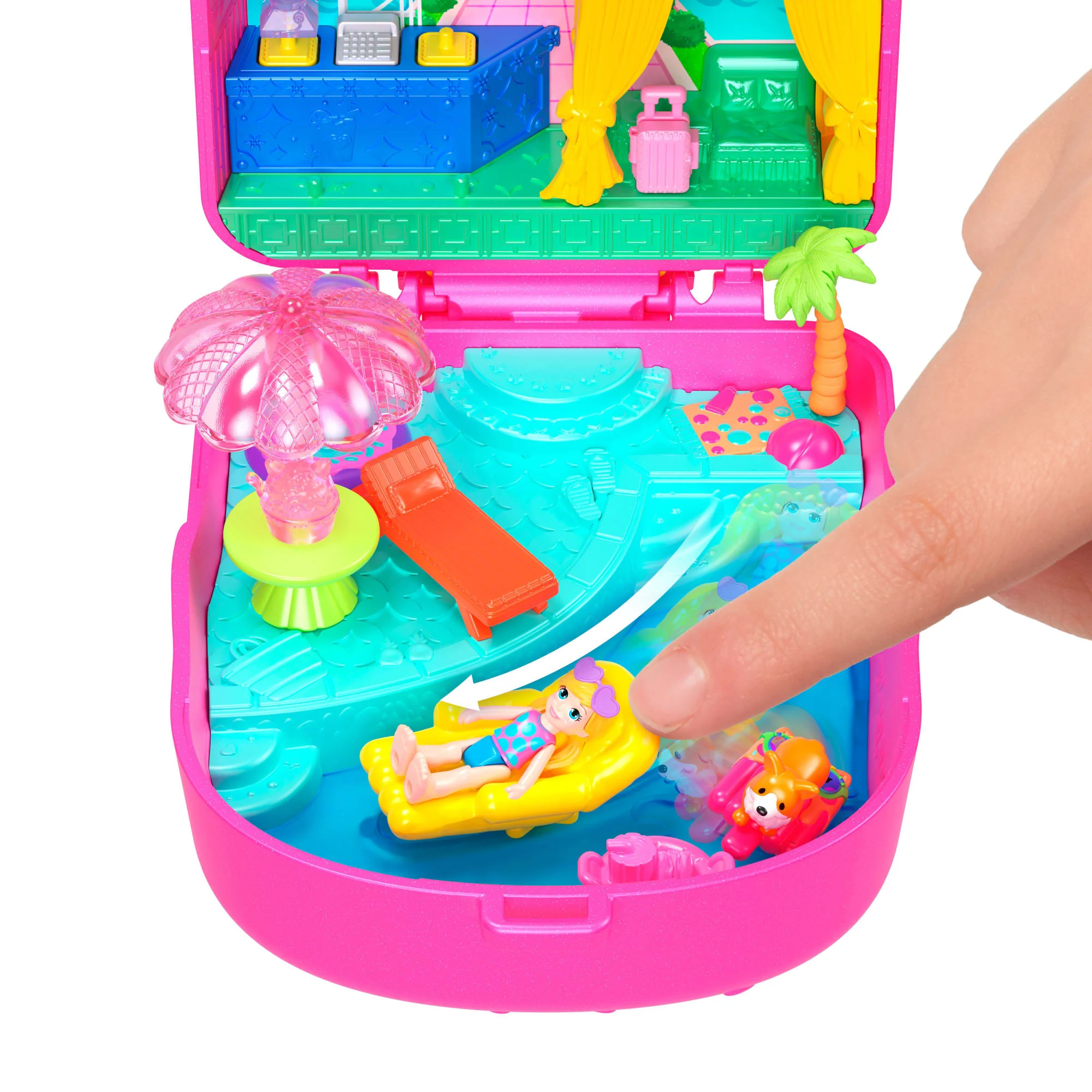 Polly Pocket Set de Juego Compacto Resort Paleta Gatito - Image 2