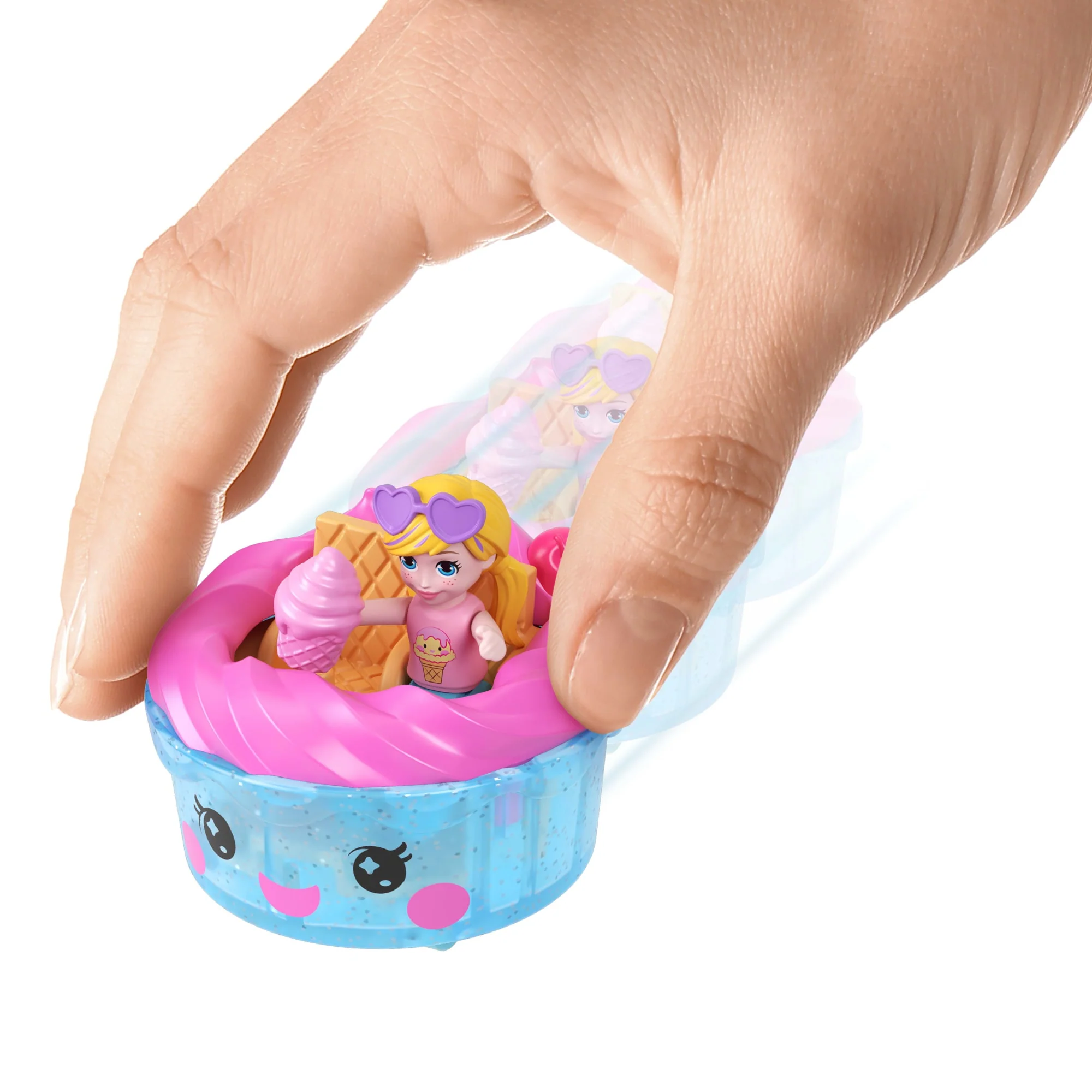Polly Pocket Set de Juego Compacto Reveal Comidita Rápida - Image 3