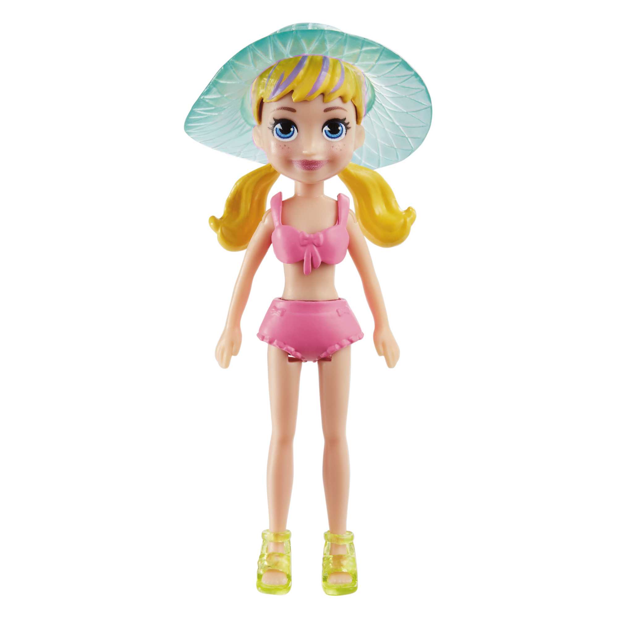 Polly Pocket Set de Juego Paquete de Modas Diversión de Playa Tropical Elemento Sorpresa - Image 3