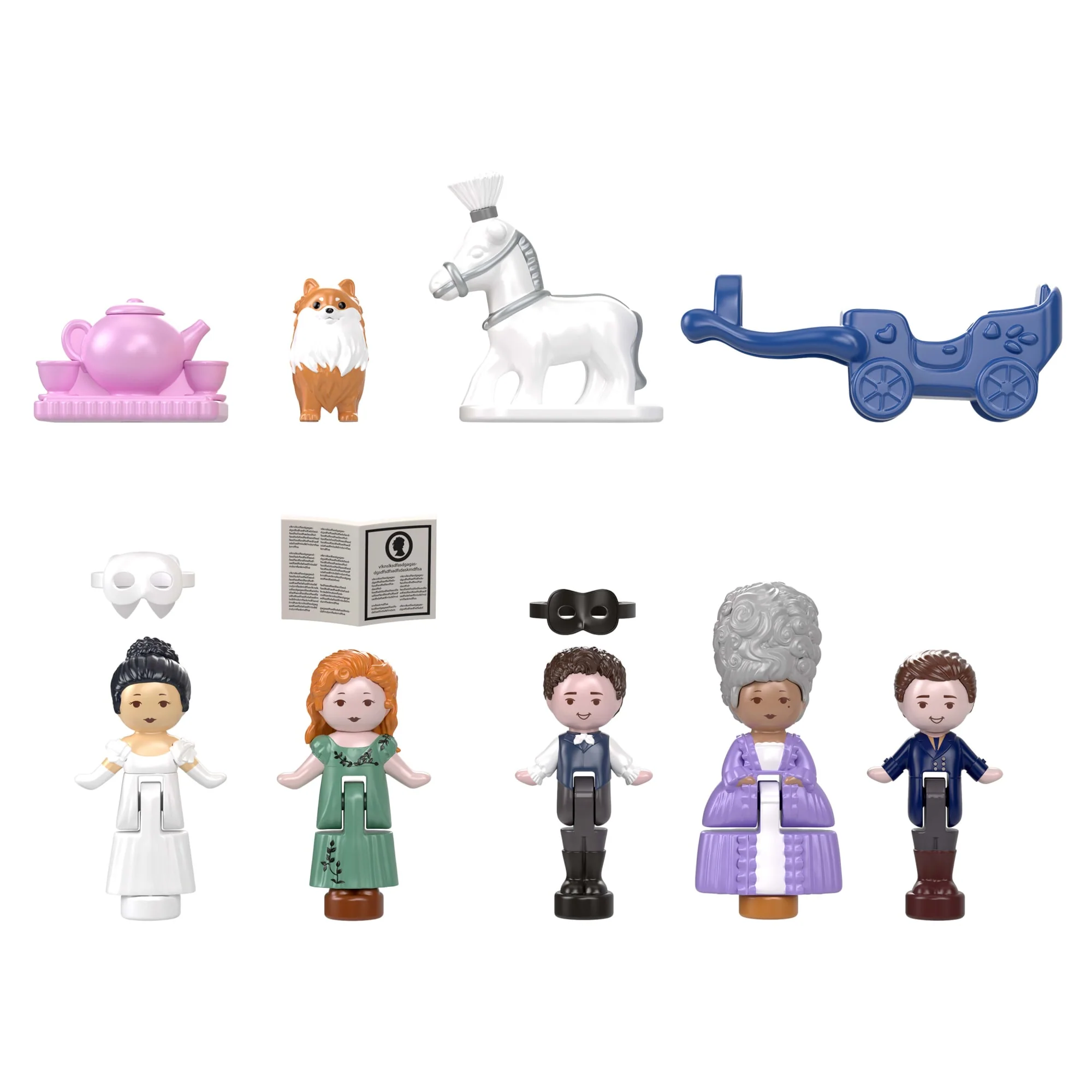 Polly Pocket Micro Dolls And Playset, Collector Bridgerton Compact With 7 Accessories, Iconic Locations - Image 6