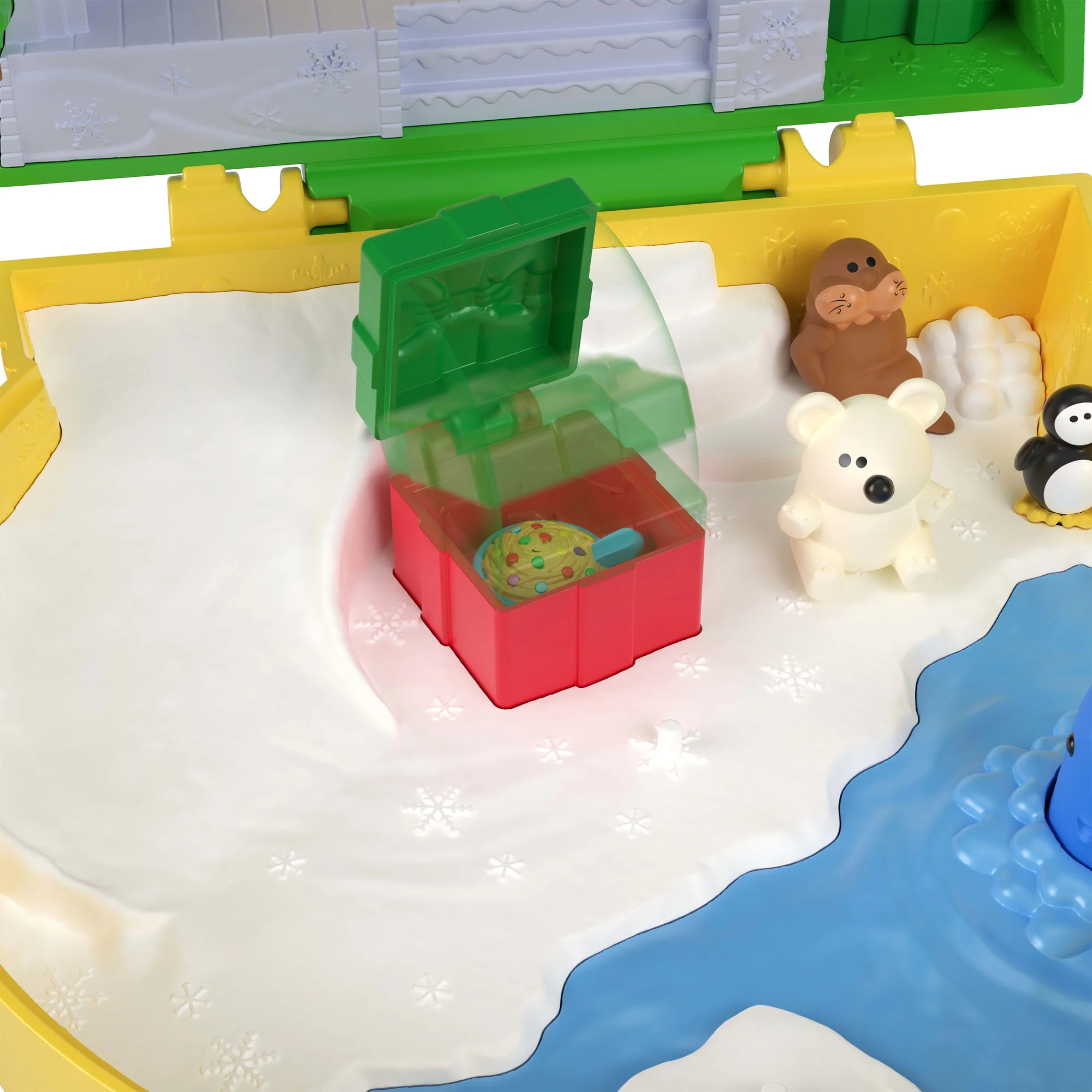 Polly Pocket Micro Buddy & Santa Dolls And Playset, Collaboration Elf Compact With 5 Accessories, Holiday Theme - Image 4