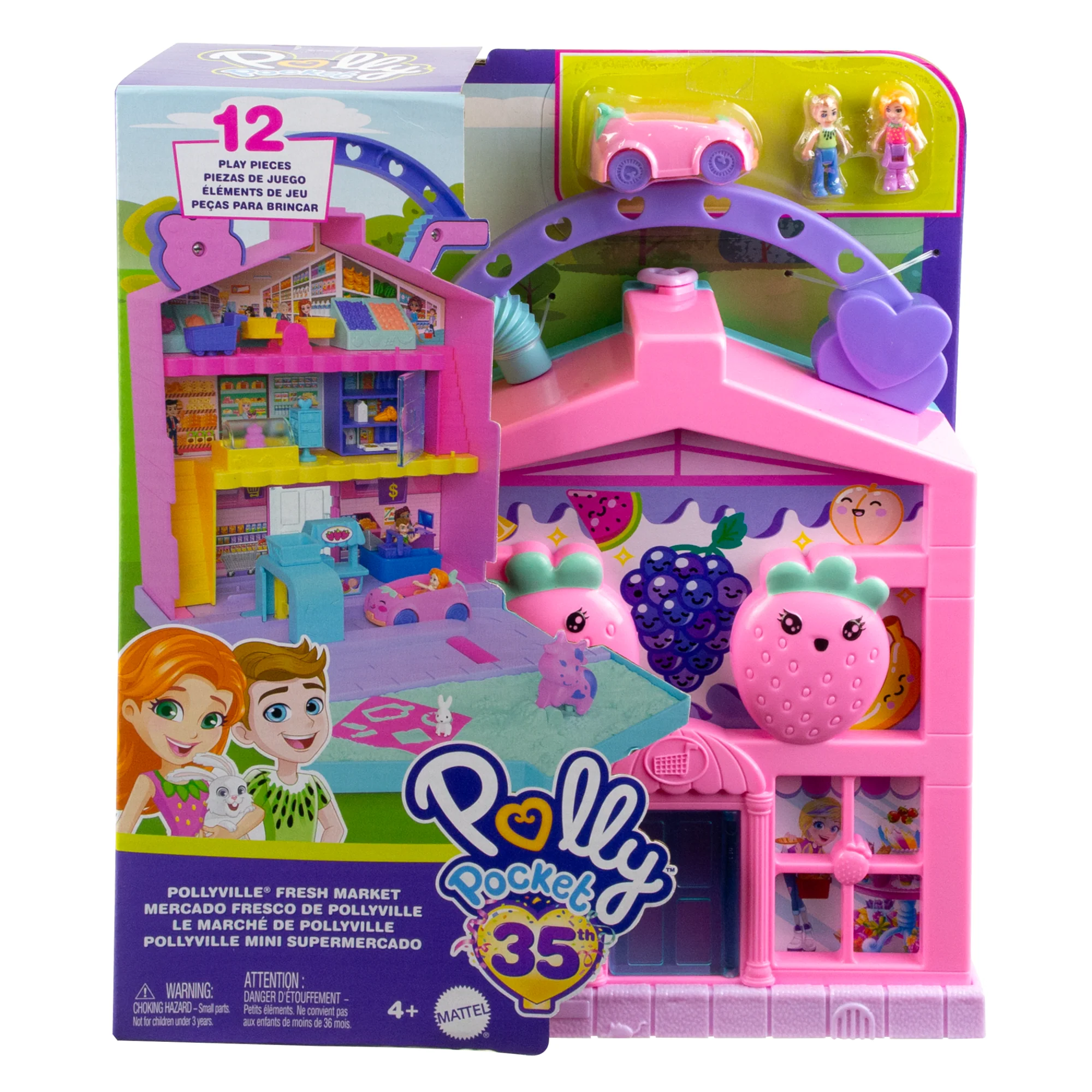 Polly Pocket Pollyville Le Marché - Image 4