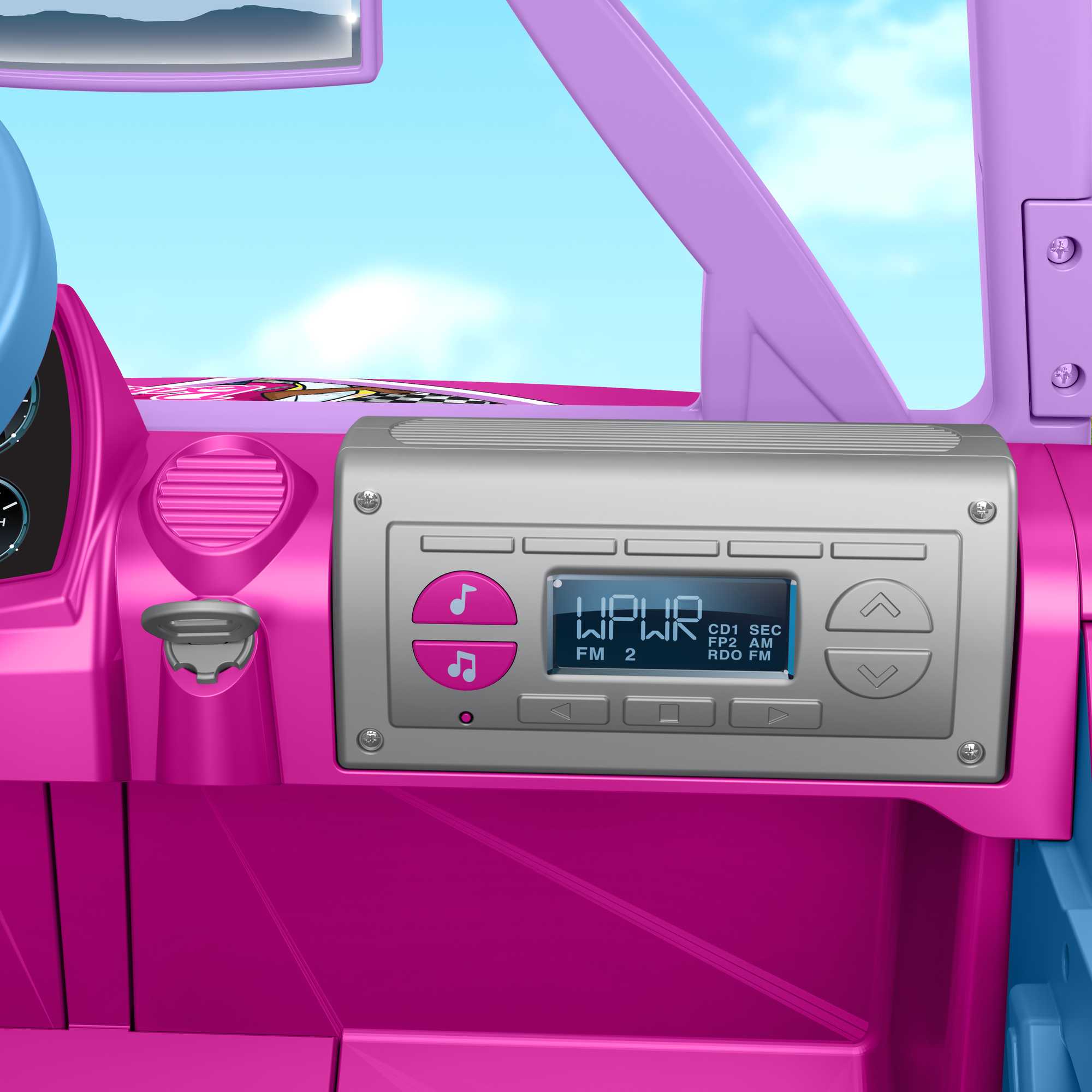 Power Wheels Jeep Wrangler Barbie - Image 3