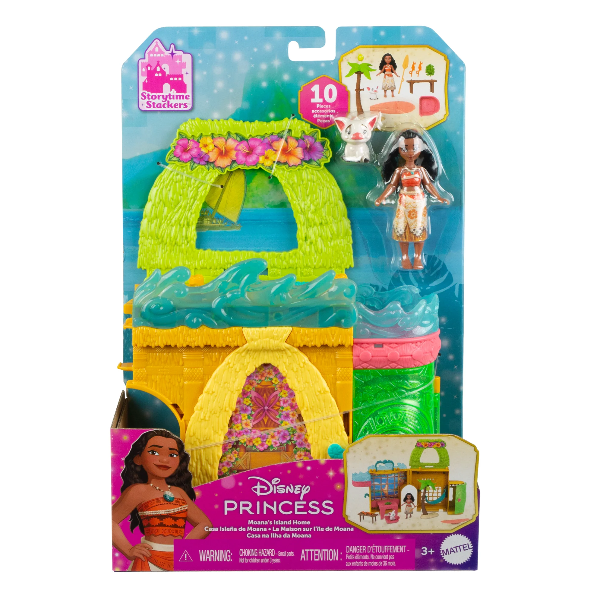 Princesses Disney  Storytime Stackers  Moana, Maison, 1Ami, 9Acc. - Image 6