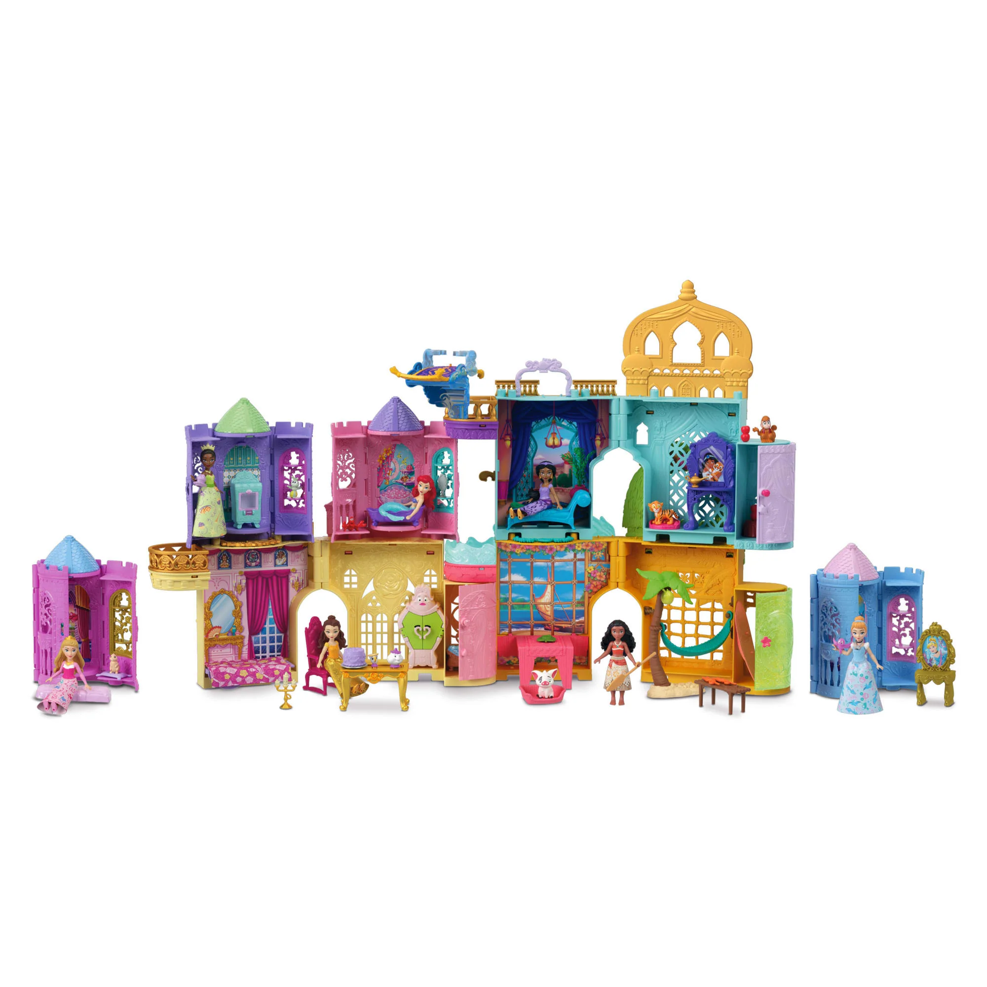 Princesses Disney Tourelle Surprise Petite Poupée, 5 Surprises - Image 4
