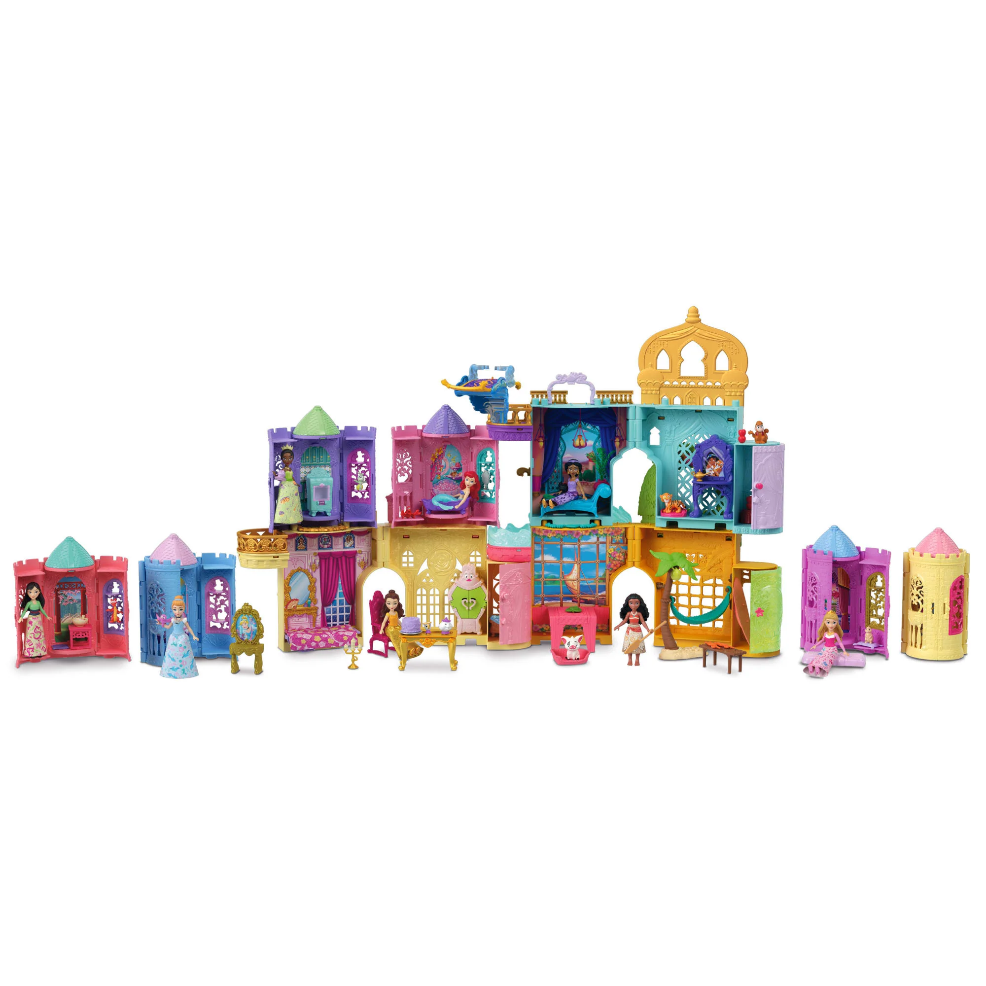 Princesses Disney Tourelle Surprise Petite Poupée, 5 Surprises - Image 5