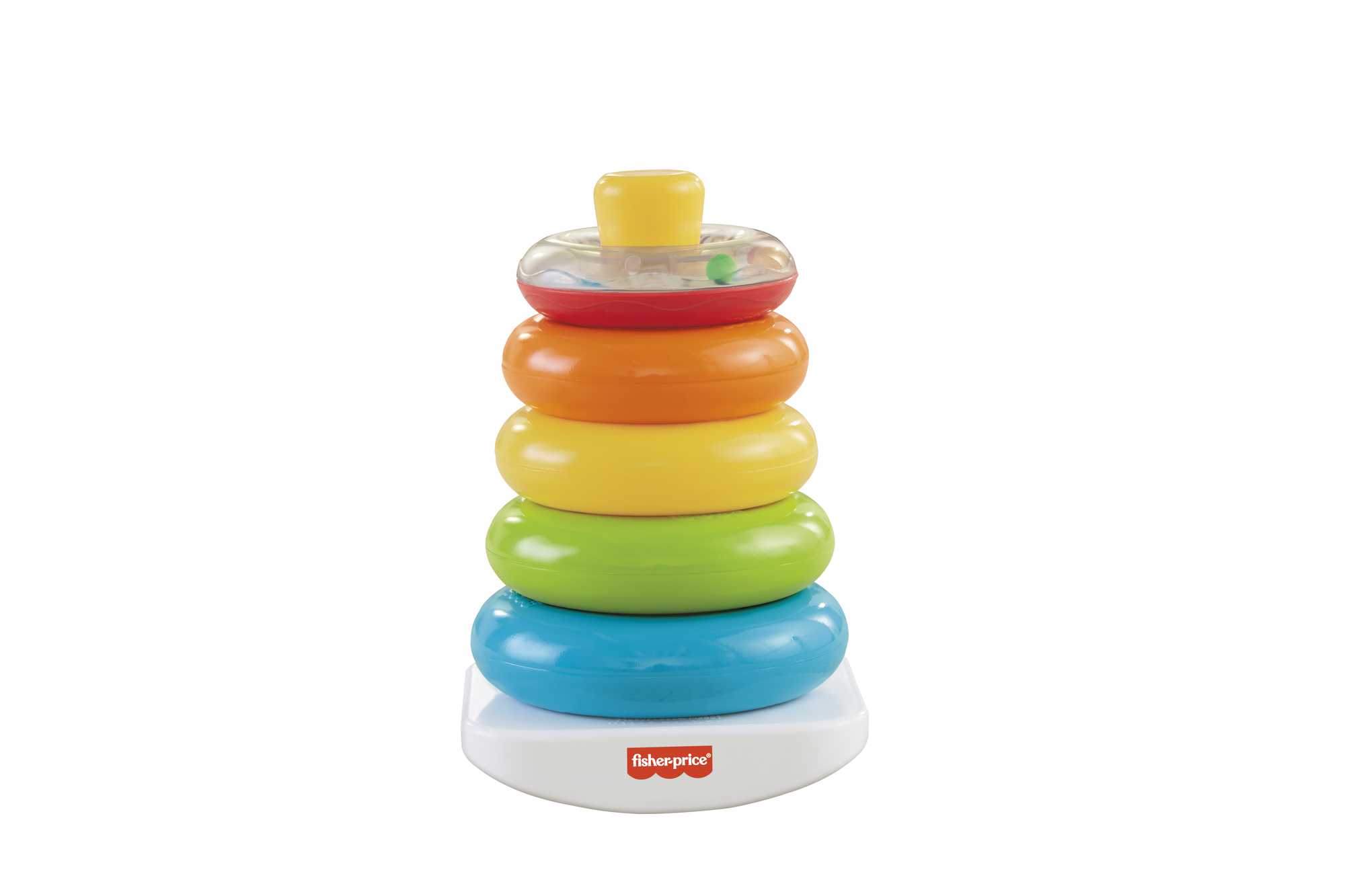 Fisher-Price Gift Set Of 2 Baby Toys, Rock-A-Stack And Baby's First Blocks Set - Image 4