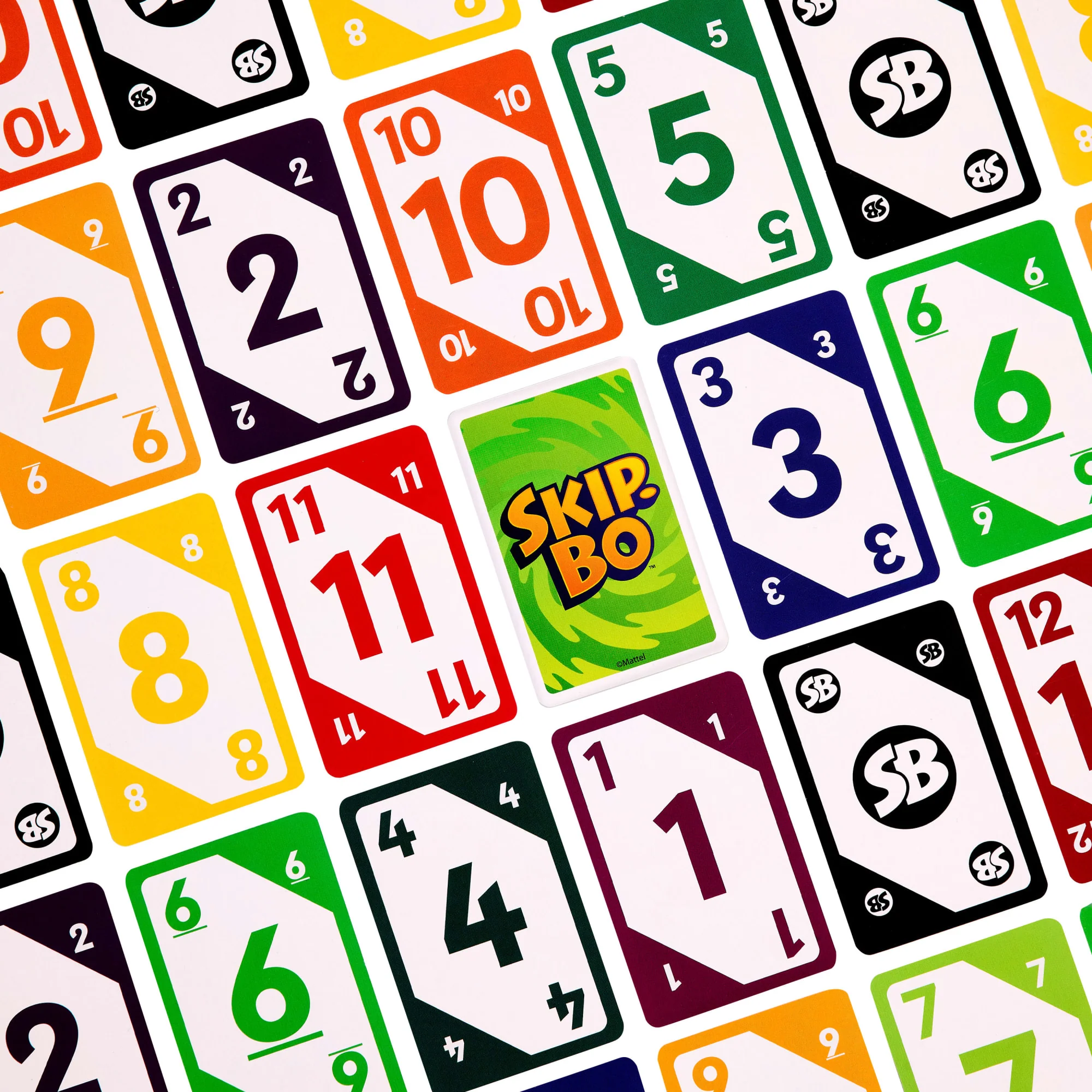 Skip-Bo Card Game For Kids, Adults & Families, Color Blind Accessible Deck For 2 To 6 Players - Image 3