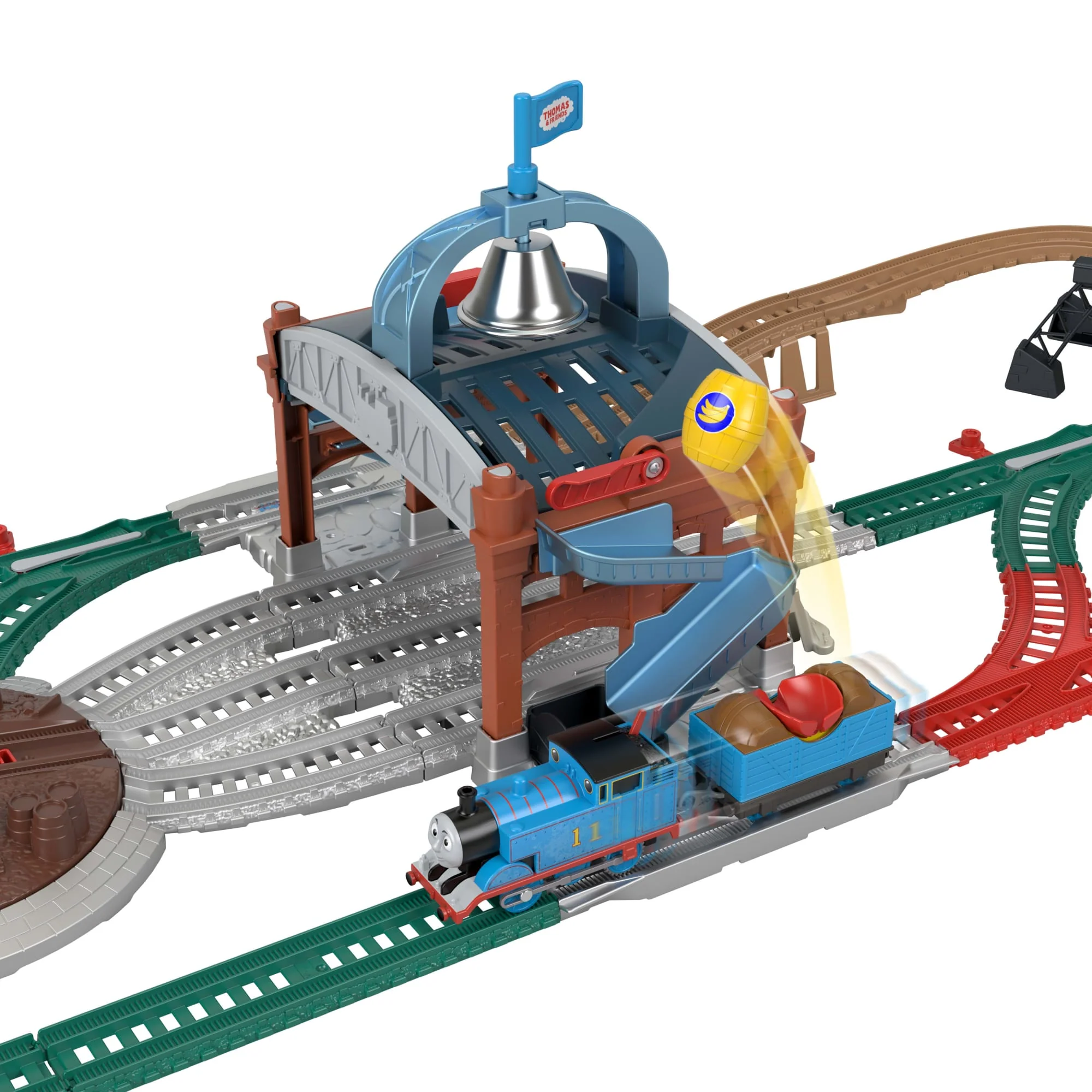 Thomas e Seus Amigos Pista de Brinquedo Motorizada Entregue os Barris! - Image 3