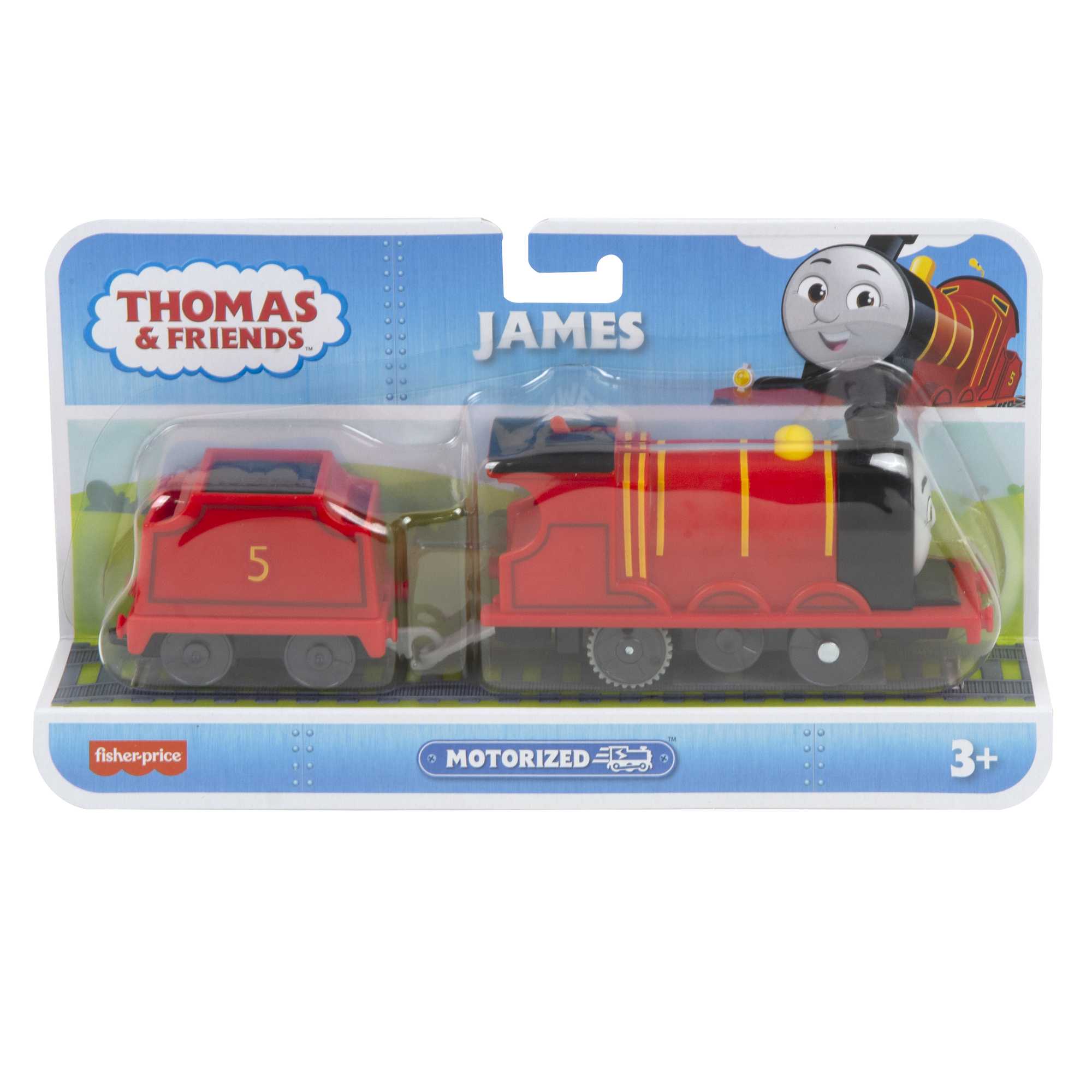 Thomas e Seus Amigos Trem de Brinquedo James Motorizado - Image 6
