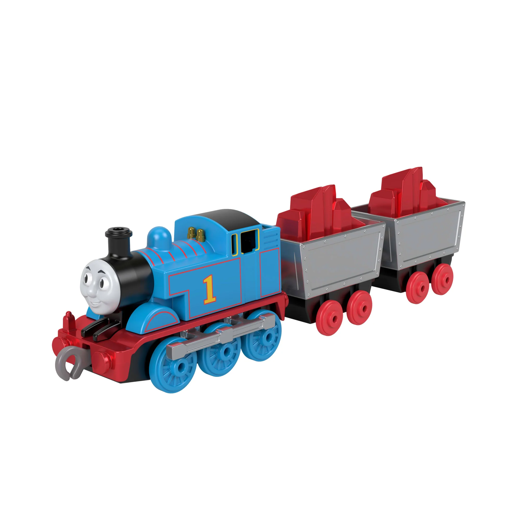 Thomas & Friends By Fisher-Price Small Die-Cast Mattel 80th Engine, Collectible Toy Metal Train - Image 4