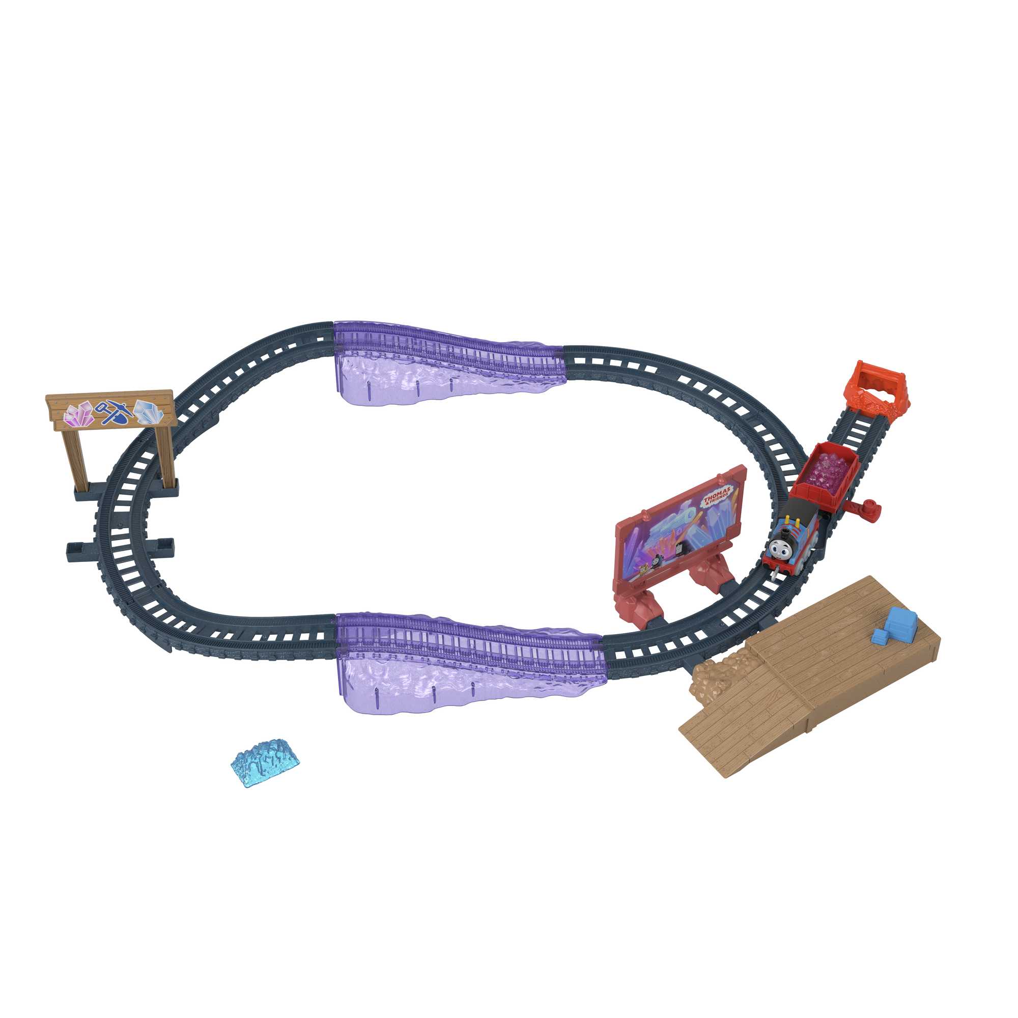 Thomas & Friends Pista de Juguete Sorpresa Grandes Amigos