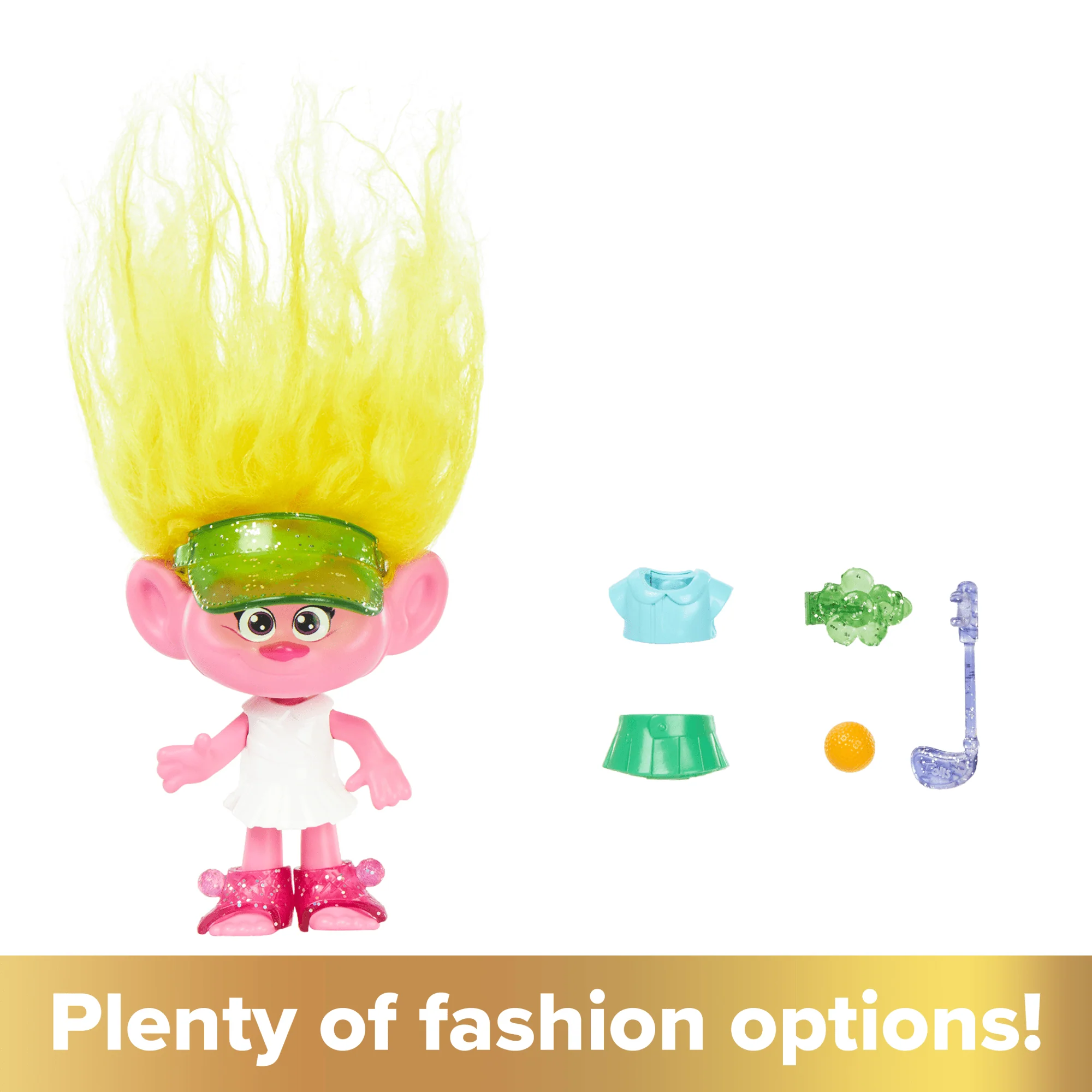 Dreamworks Trolls Band Together Hair Pops Viva Small Doll & Accessories, Toys inspired By The Movie - Image 5