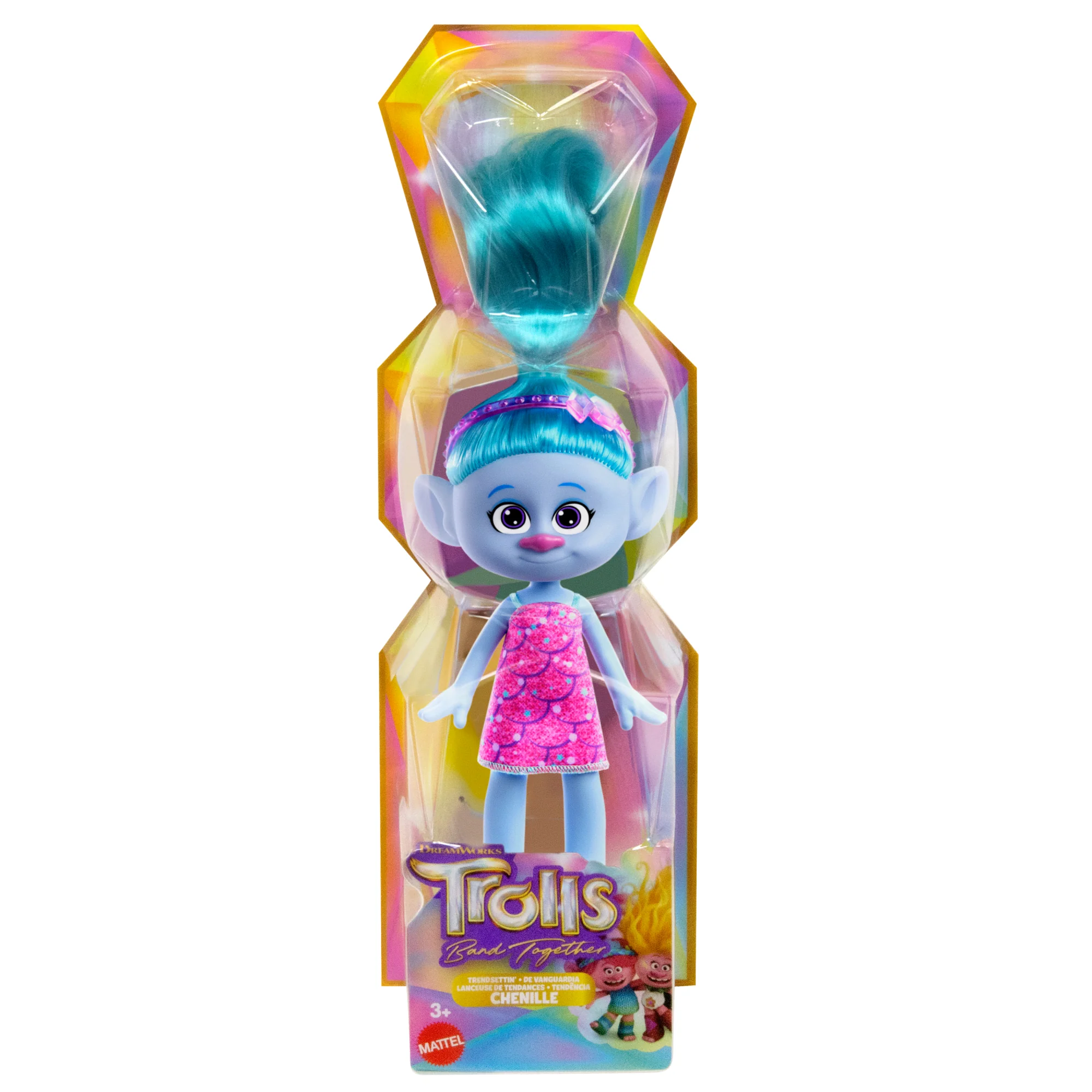 Dreamworks Trolls Band Together Poupée Mode Tendance Chenille - Image 6