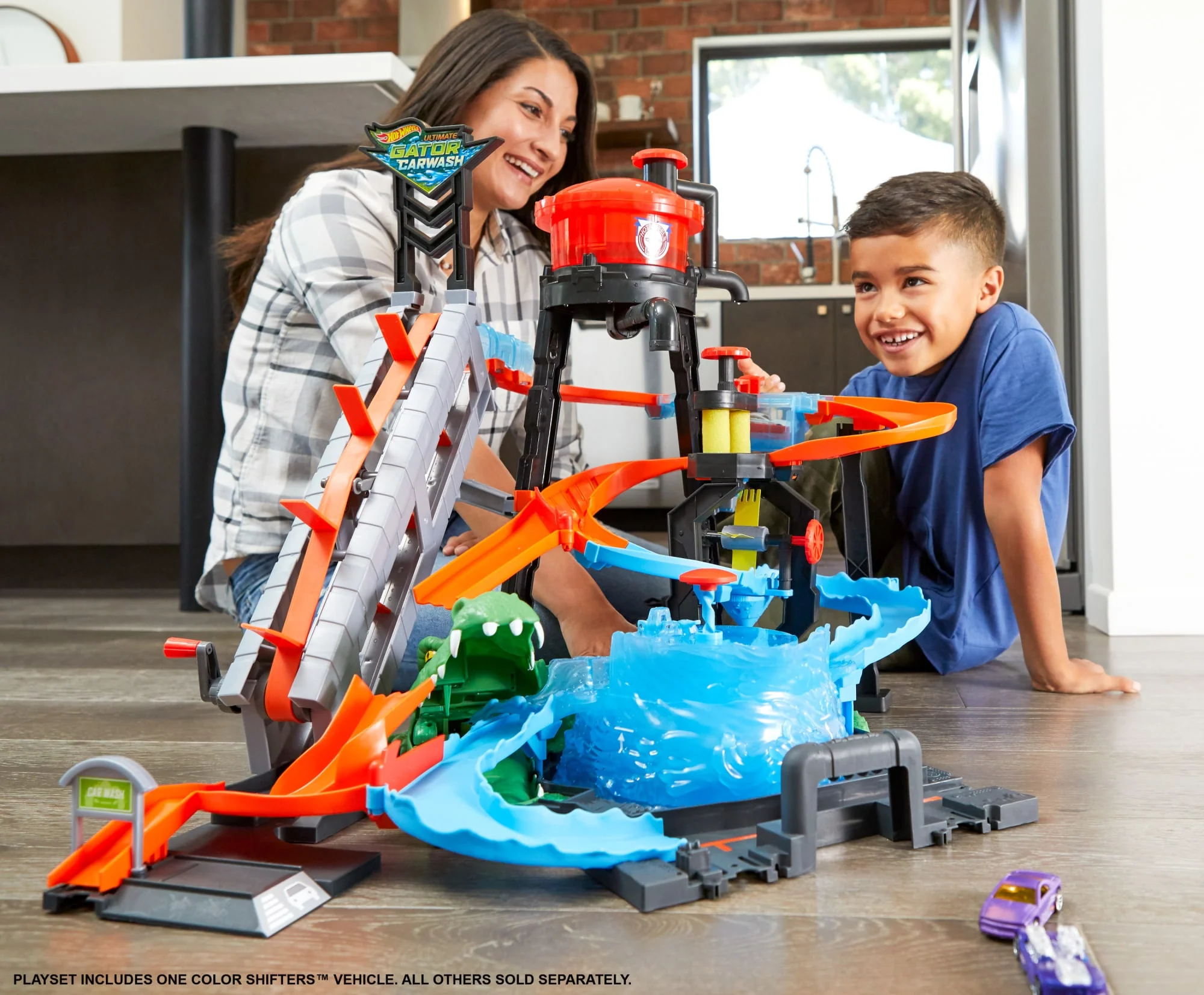 Ultimate Gator Car Wash Play Set - Image 2
